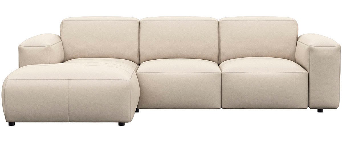 FLEXLUX Ecksofa "Lucera Chaislongue rechts oder links, L-Form, bequem", mod günstig online kaufen