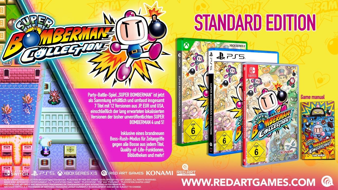 Konami Spielesoftware »Super Bomberman Collection« PlayStation 5