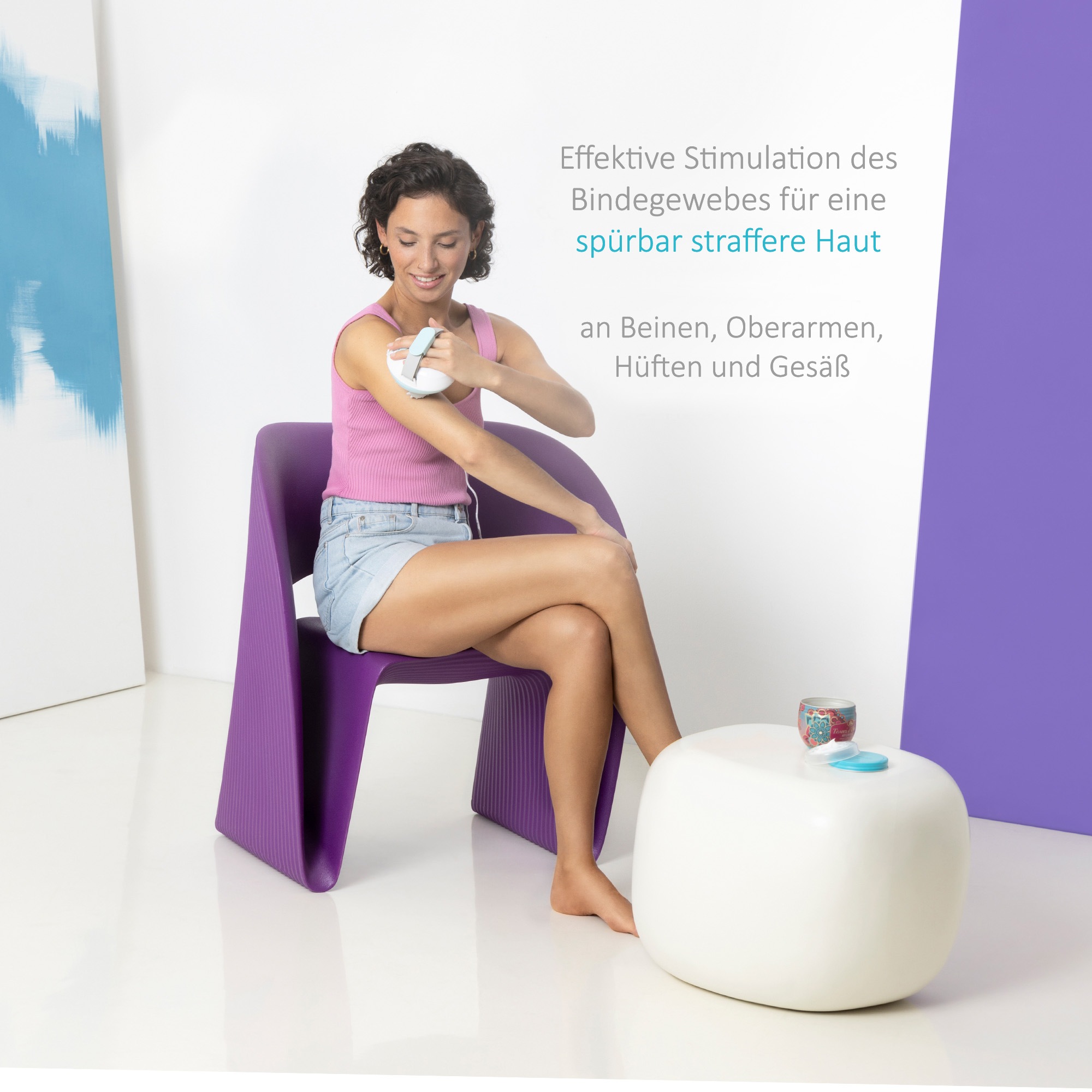 Medisana Massagegerät »AC-80E«, Cellulite-
Massagegerät im leichten, handlichen Design