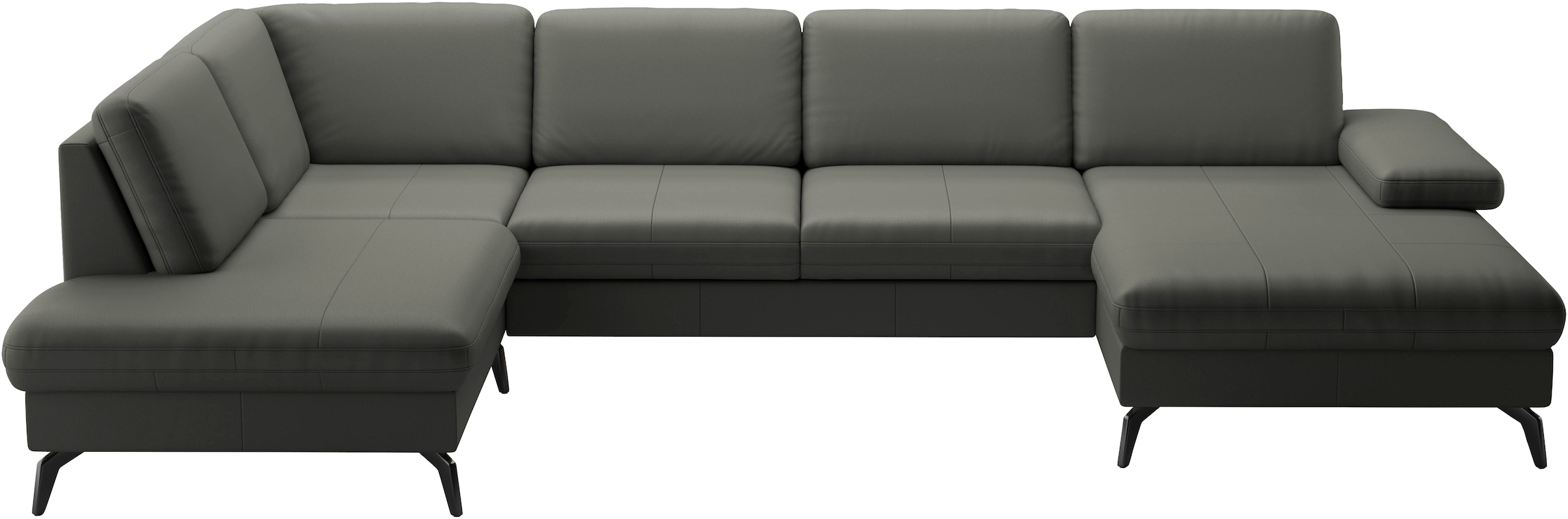 sit&more Wohnlandschaft "Morris U-Form, inkl. Sitztiefenverstellung" wahlwe günstig online kaufen