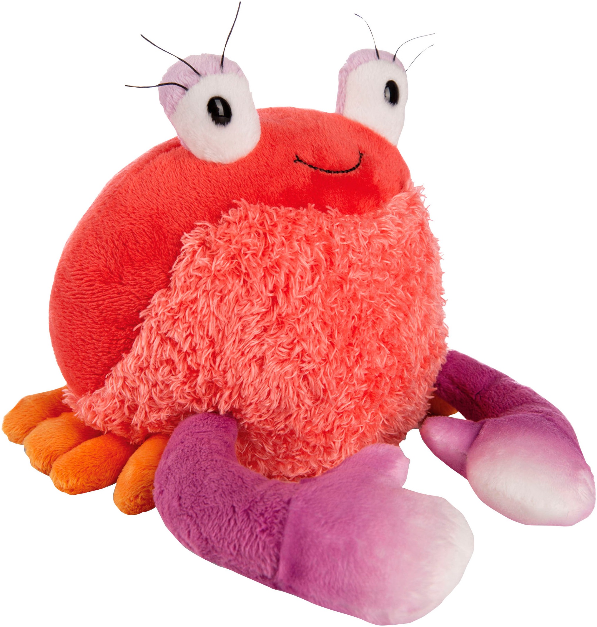 Nici Kuscheltier »Summer, Krabbe Seabelle, 20 cm«, schlenkernd, enthält recyceltes Material (Global Recycled Standard)