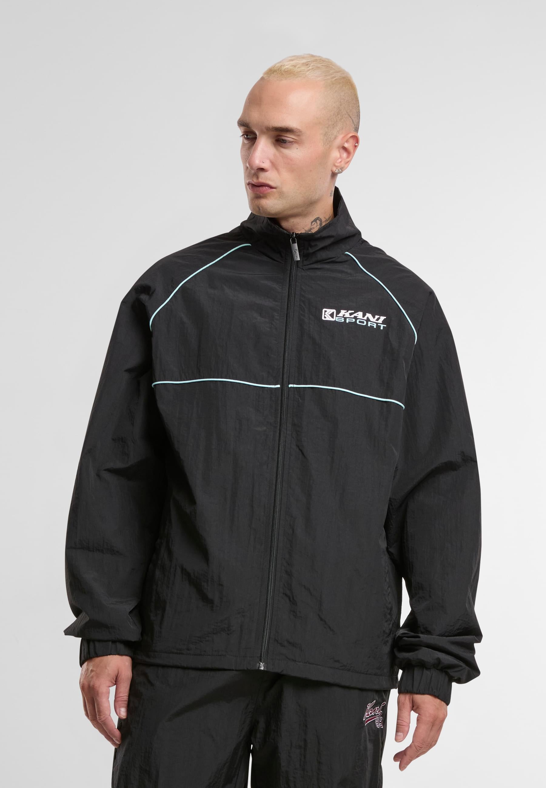 Karl Kani Trainingsjacke »Karl Kani Karl Kani Og Sport Trackjacket«, (1 St.), ohne Kapuze
