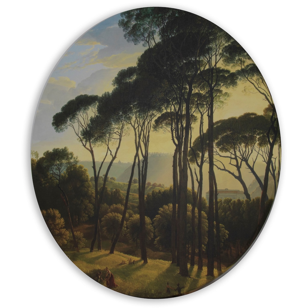 Art for the home Leinwandbild »Italienische Landschaft«, (1 St.)