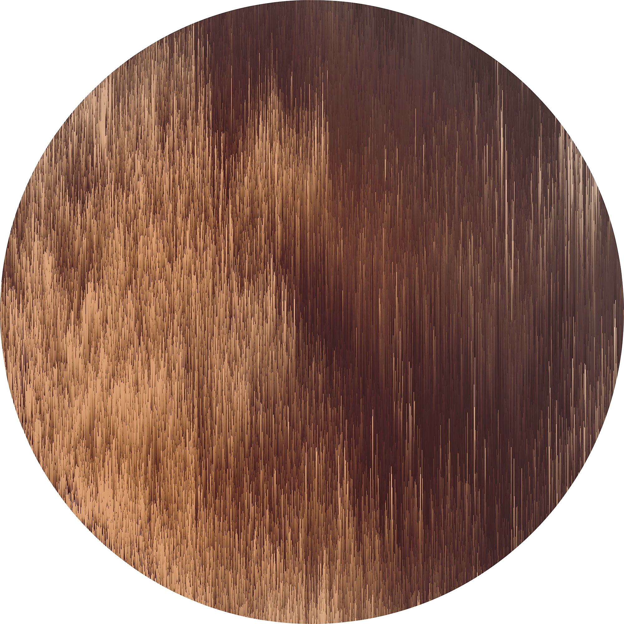 Komar Vliestapete »Windlines Color«, 125x125 cm (Breite x Höhe), rund und selbstklebend