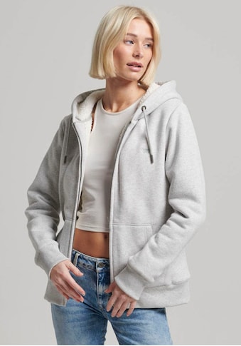 Kapuzensweatshirt »ESSENTIAL BORG LINED ZIPHOOD«