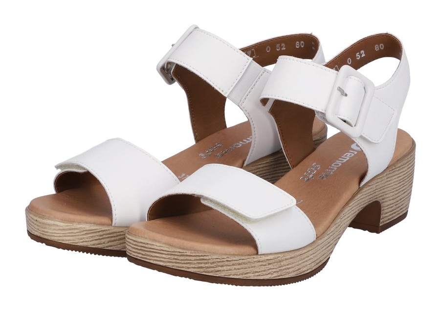 Thumbnail - Remonte Sandalette, Blockabsatz, Sommerschuh, Sandale mit Klettverschlüssen
