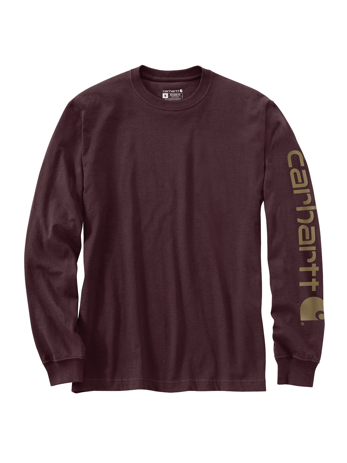 CARHARTT Herren T-Shirt "Bekleidung Long Sleeve T-Shirt", rot, Gr. S, Obermaterial: 100% Baumwolle CO., Shirts