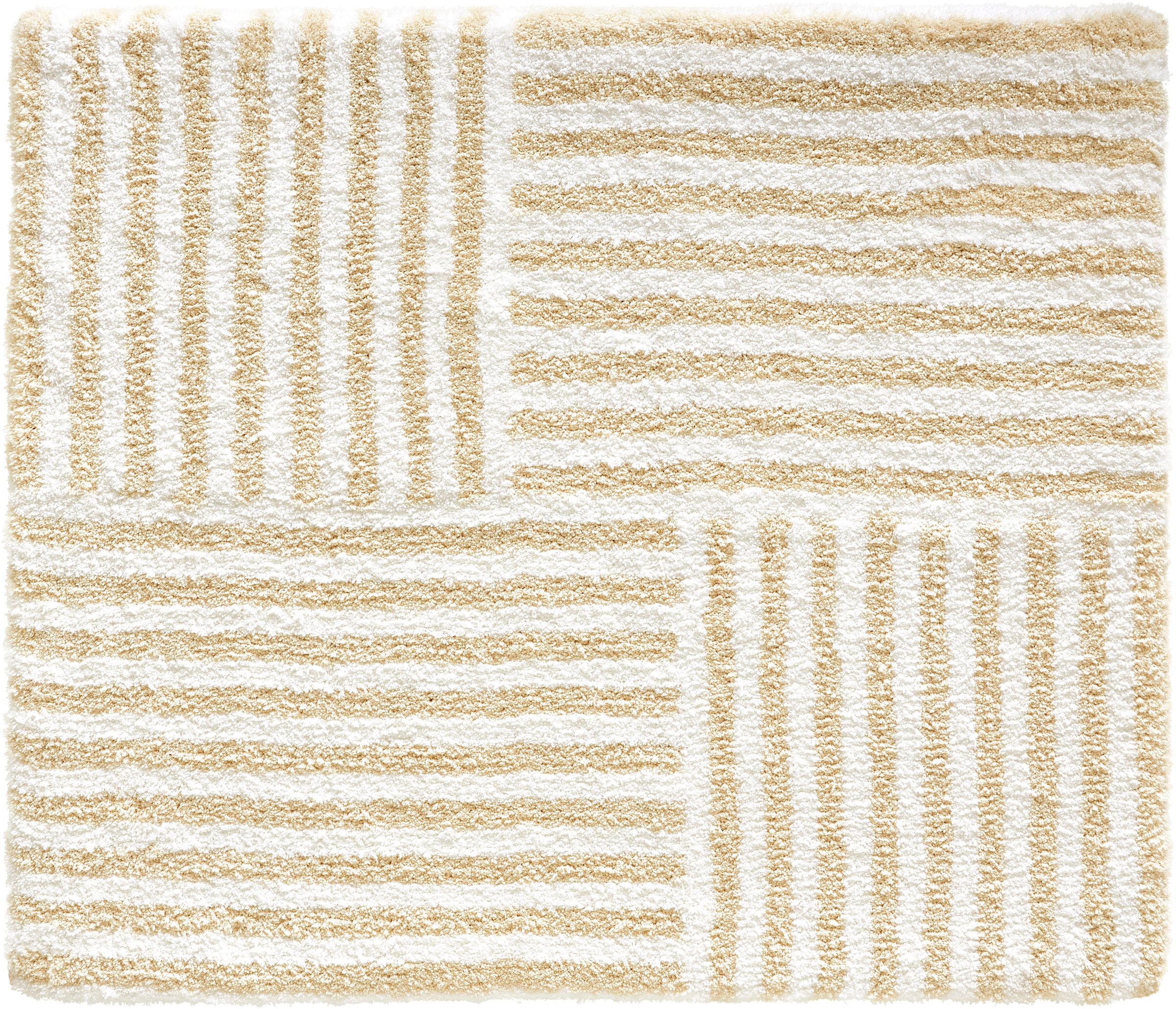 Kleine Wolke Badematte »Chelsea« Höhe 20 mm rutschhemmend beschichtet fußbodenheizungsgeeignet Badteppich, modernes Design, gestreift