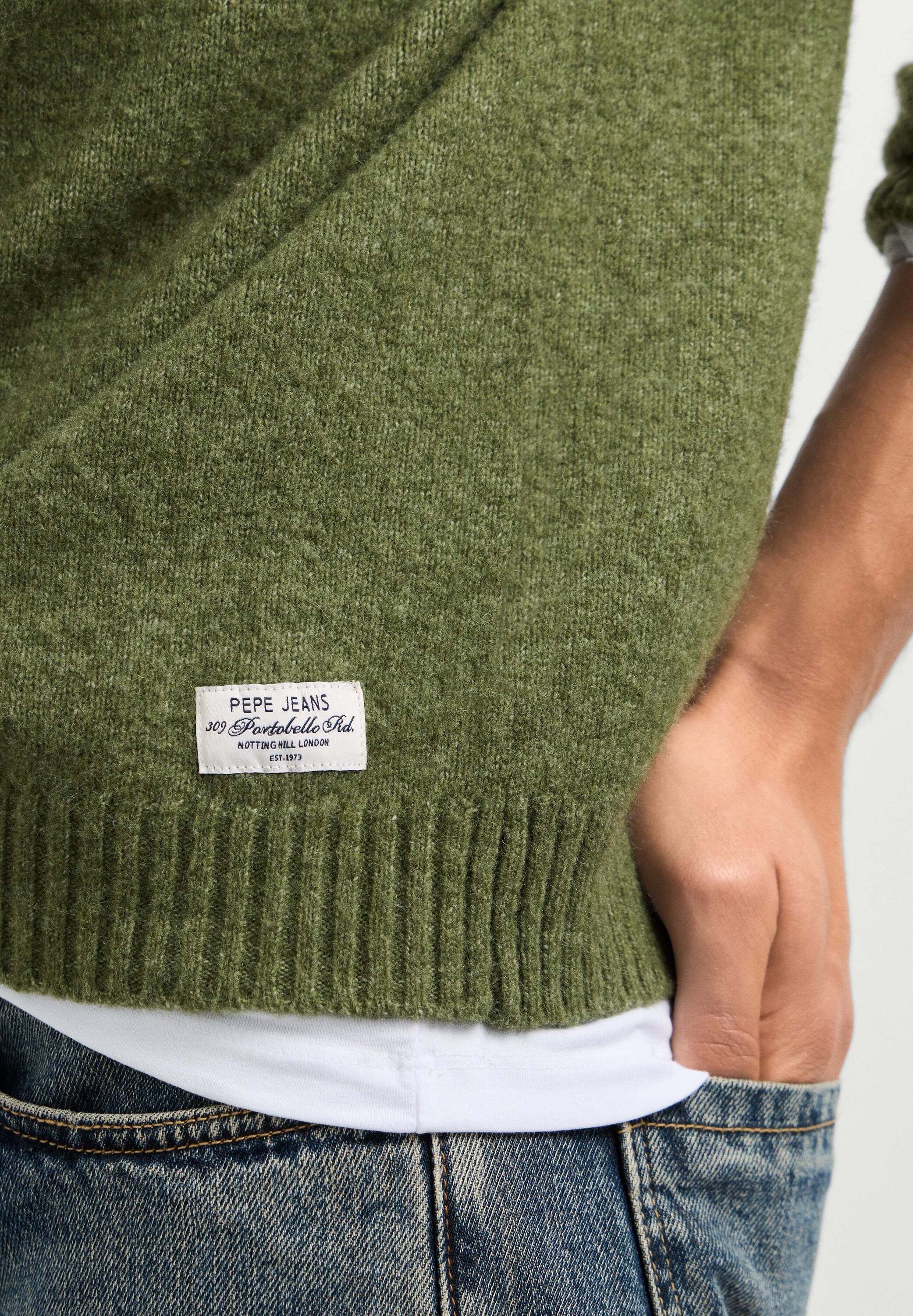 Pepe Jeans V-Ausschnitt-Pullover »Jumper DEACON CREW«