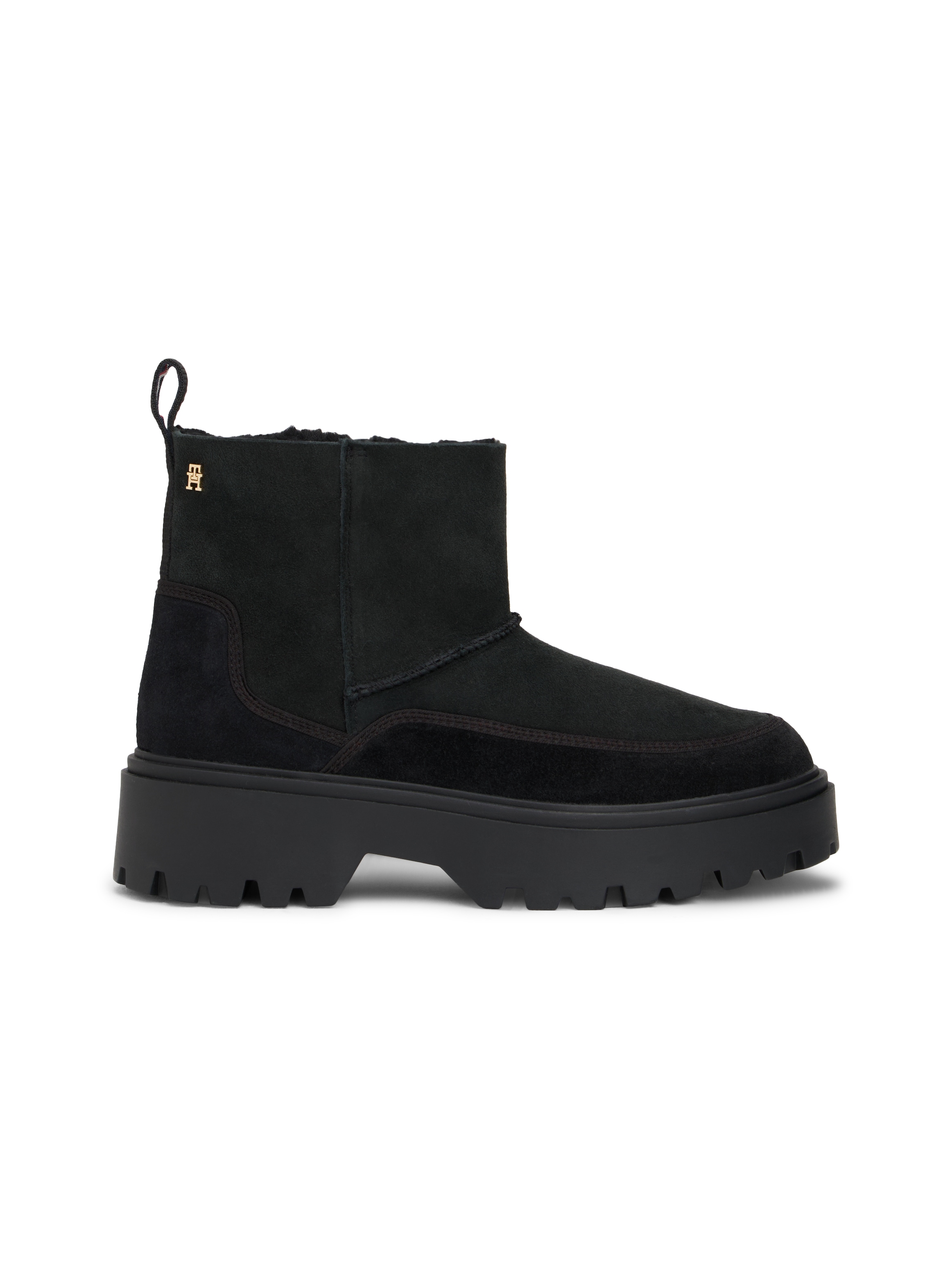 Tommy Hilfiger Winterboots »REAL SHEARLING PULLON SNOWBOOT«