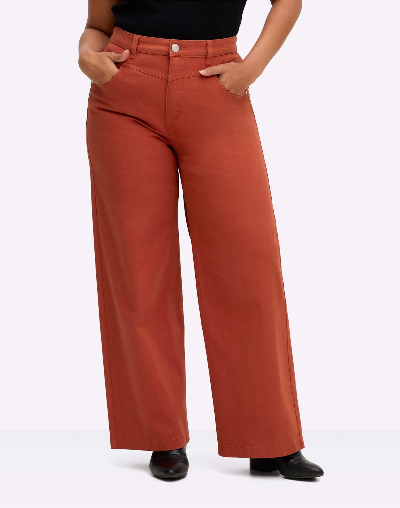 Sheego High-waist-Jeans 1 Stk. tlg. günstig online kaufen