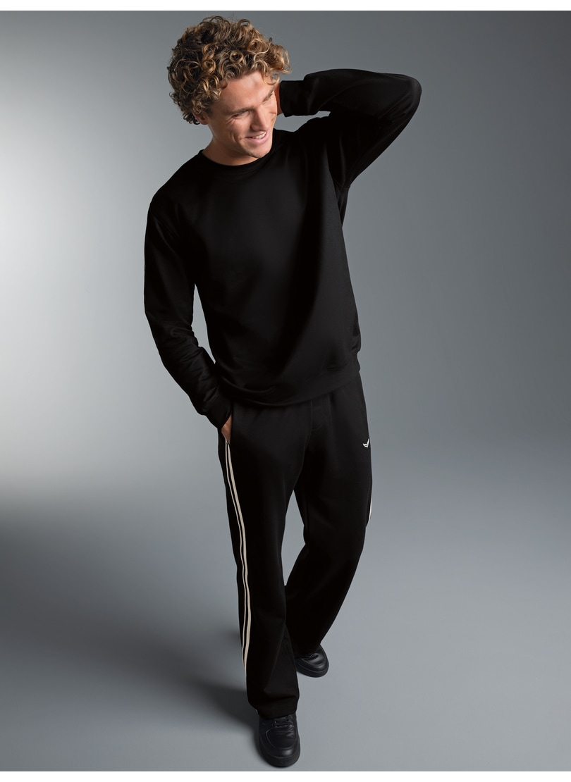 Trigema Freizeitanzug "TRIGEMA Pyjama mit kontrastfarbigen Akzenten-" 1 günstig online kaufen