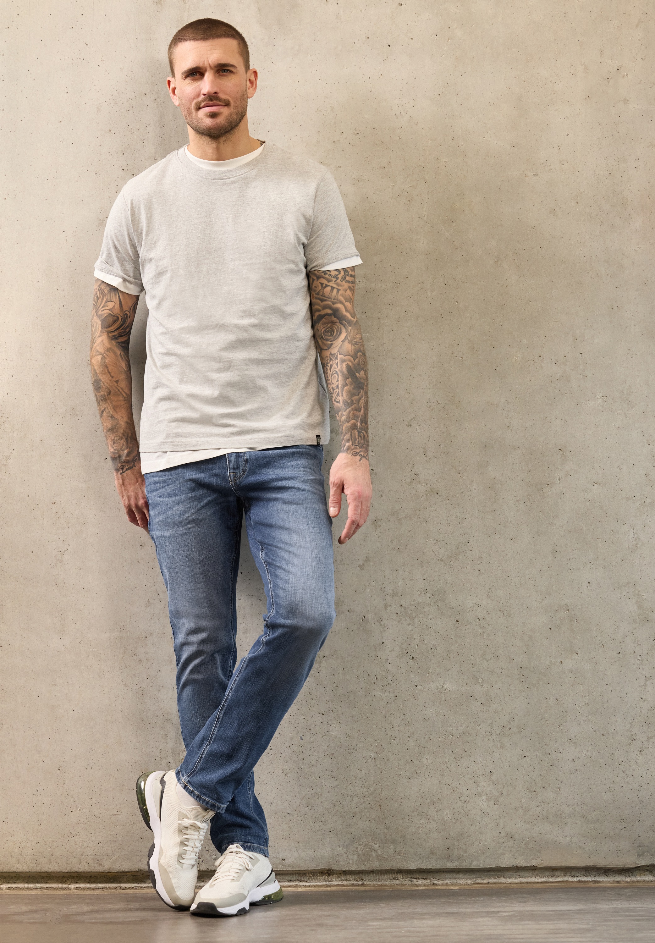 STREET ONE MEN Regular-fit-Jeans 5-Pocket-Style günstig online kaufen