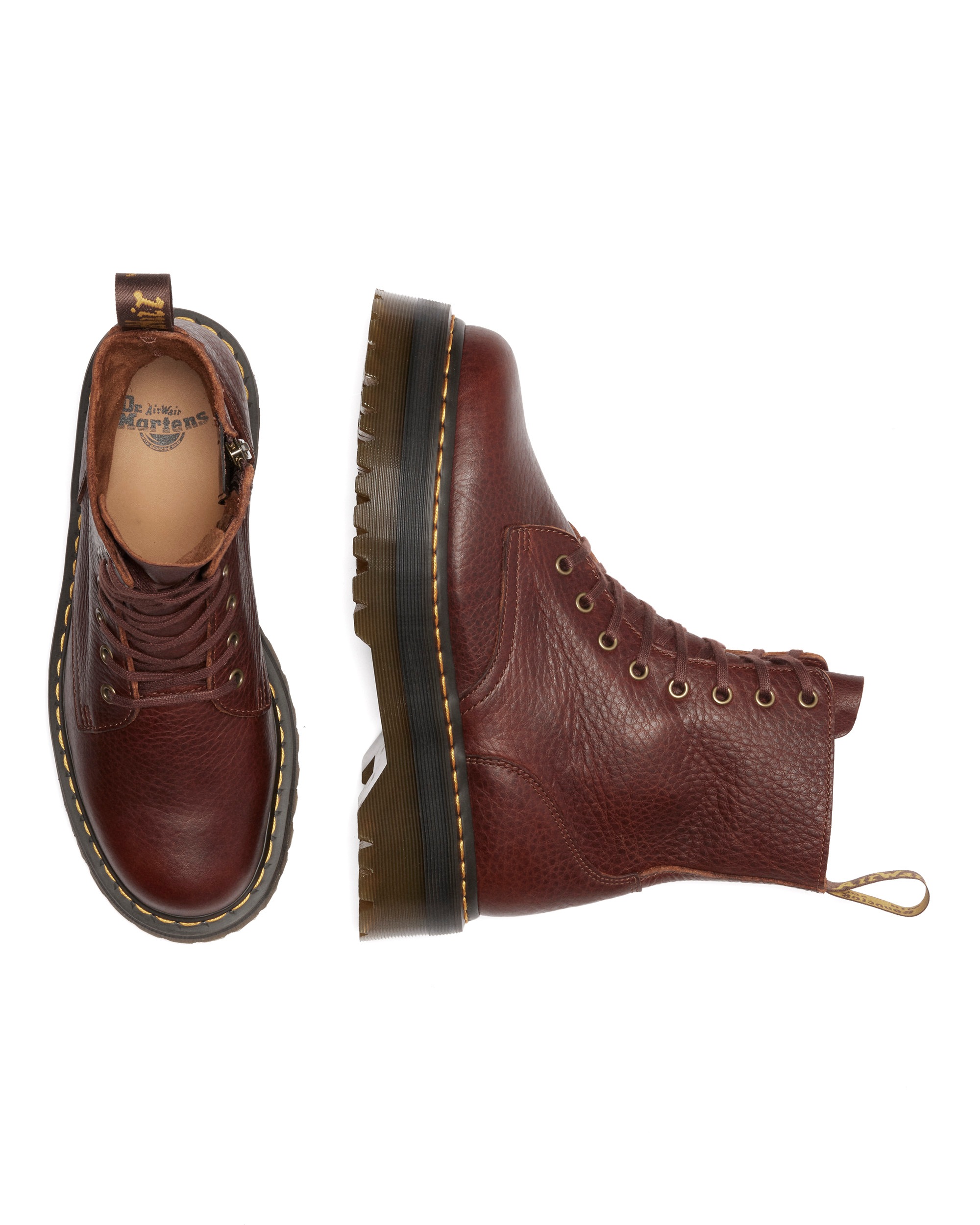 DR. MARTENS Schnürboots »Jadon«  , Stiefelette, Freizeitschuh mit Plateausohle, 8-Eye-Boot