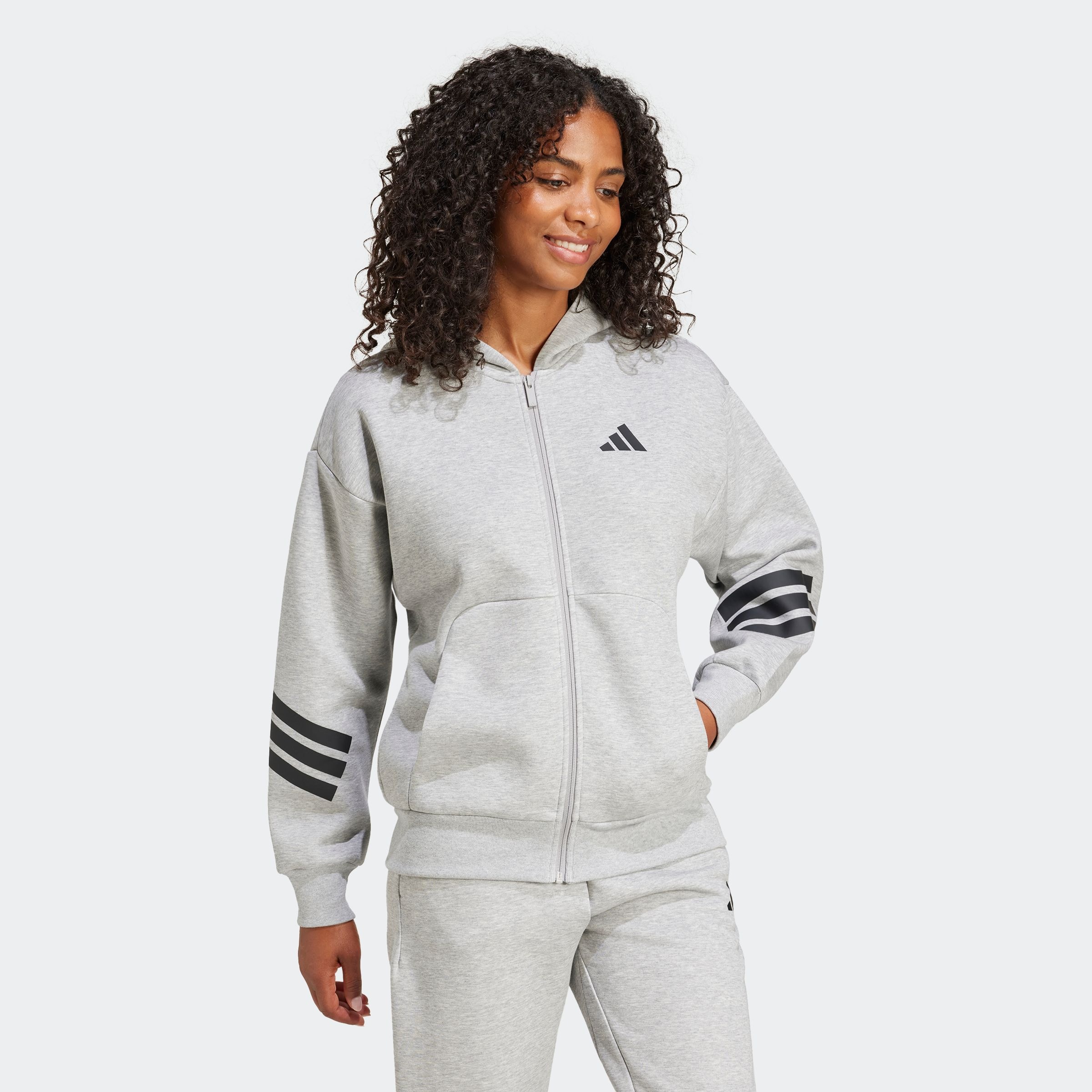 adidas Sportswear Kapuzensweatshirt »W FI 3S FZ HD«
