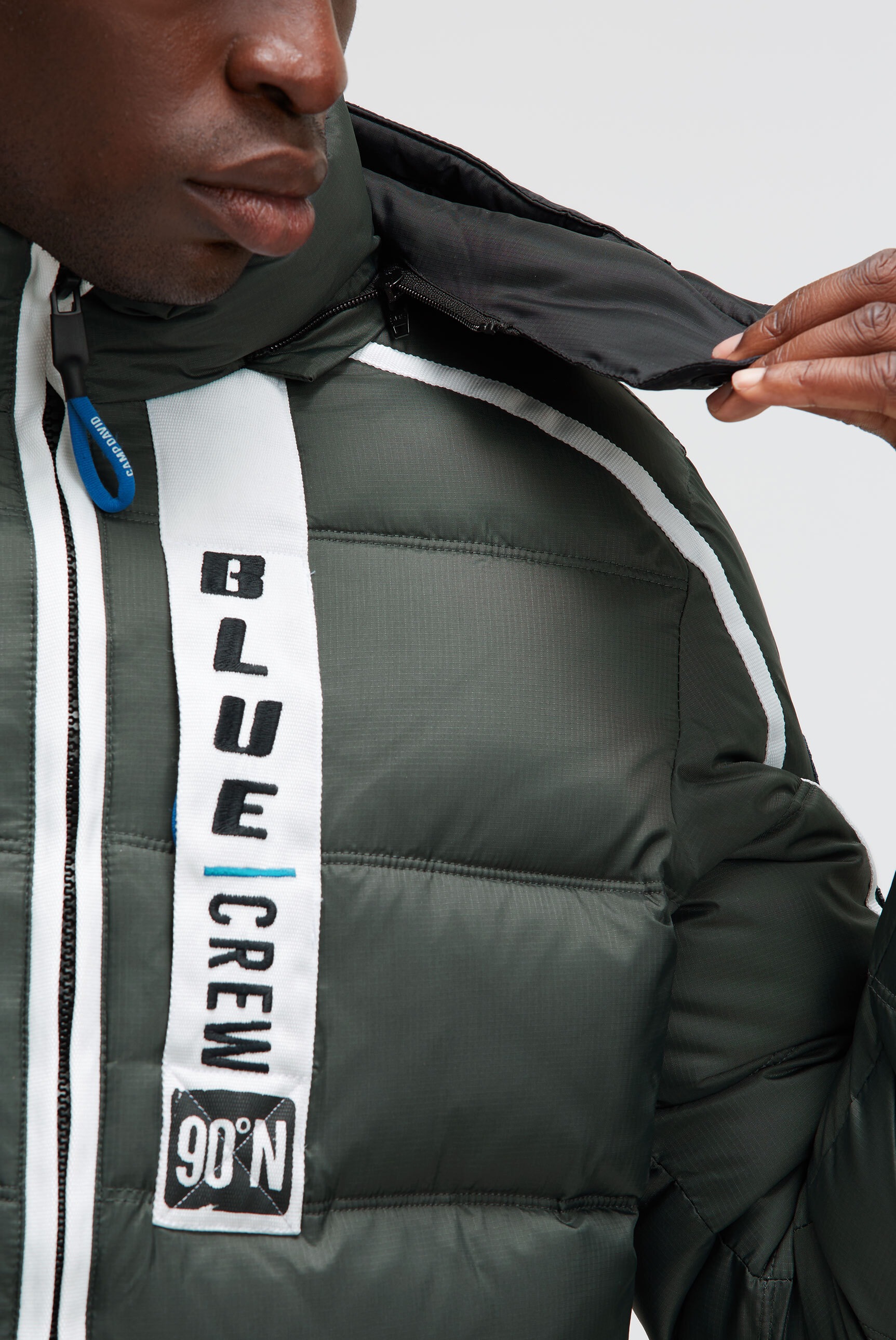 CAMP DAVID Winterjacke mit Kapuze mit abtrennbarer Kapuze