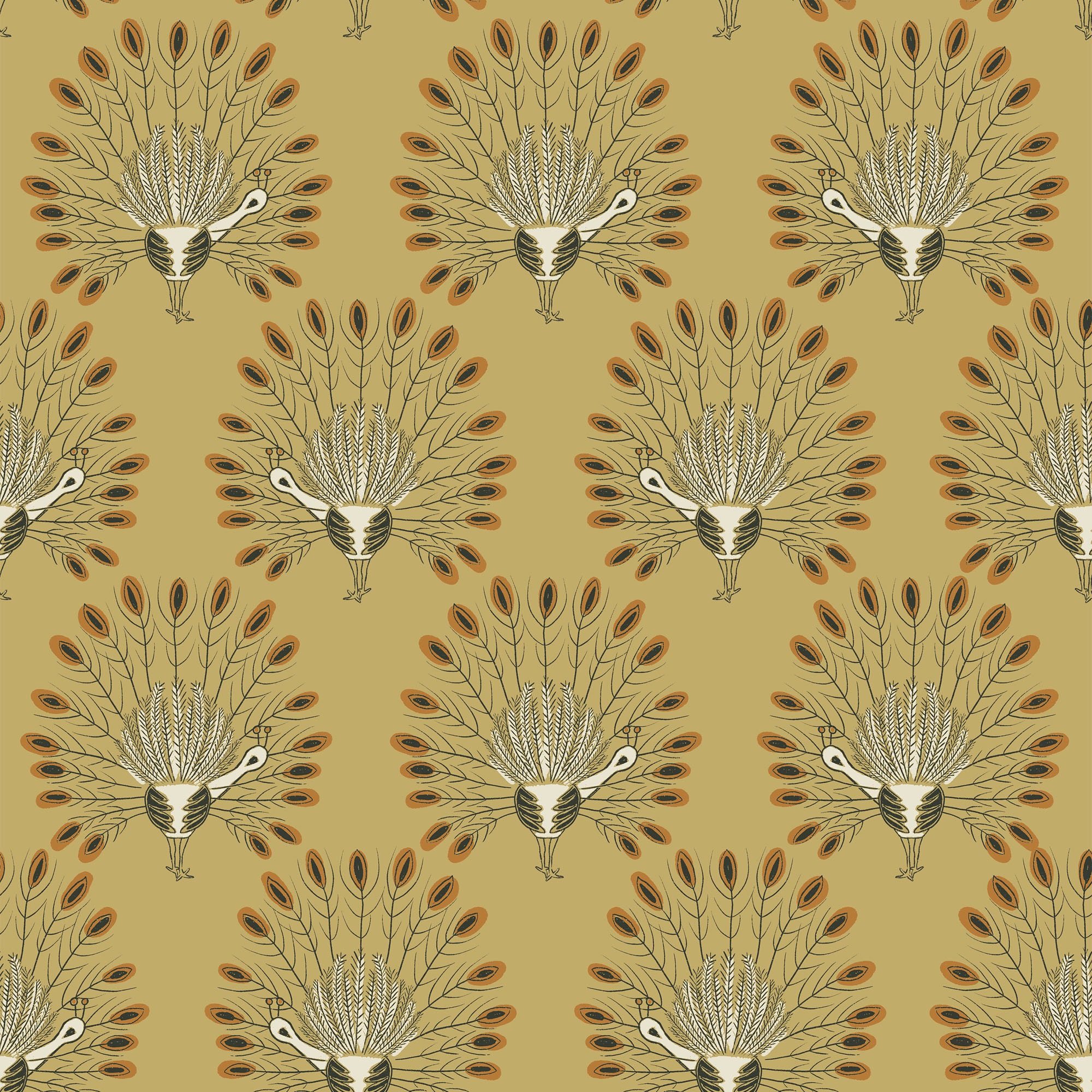 Superfresco Easy Vliestapete »Vintage Peacock«, gemustert