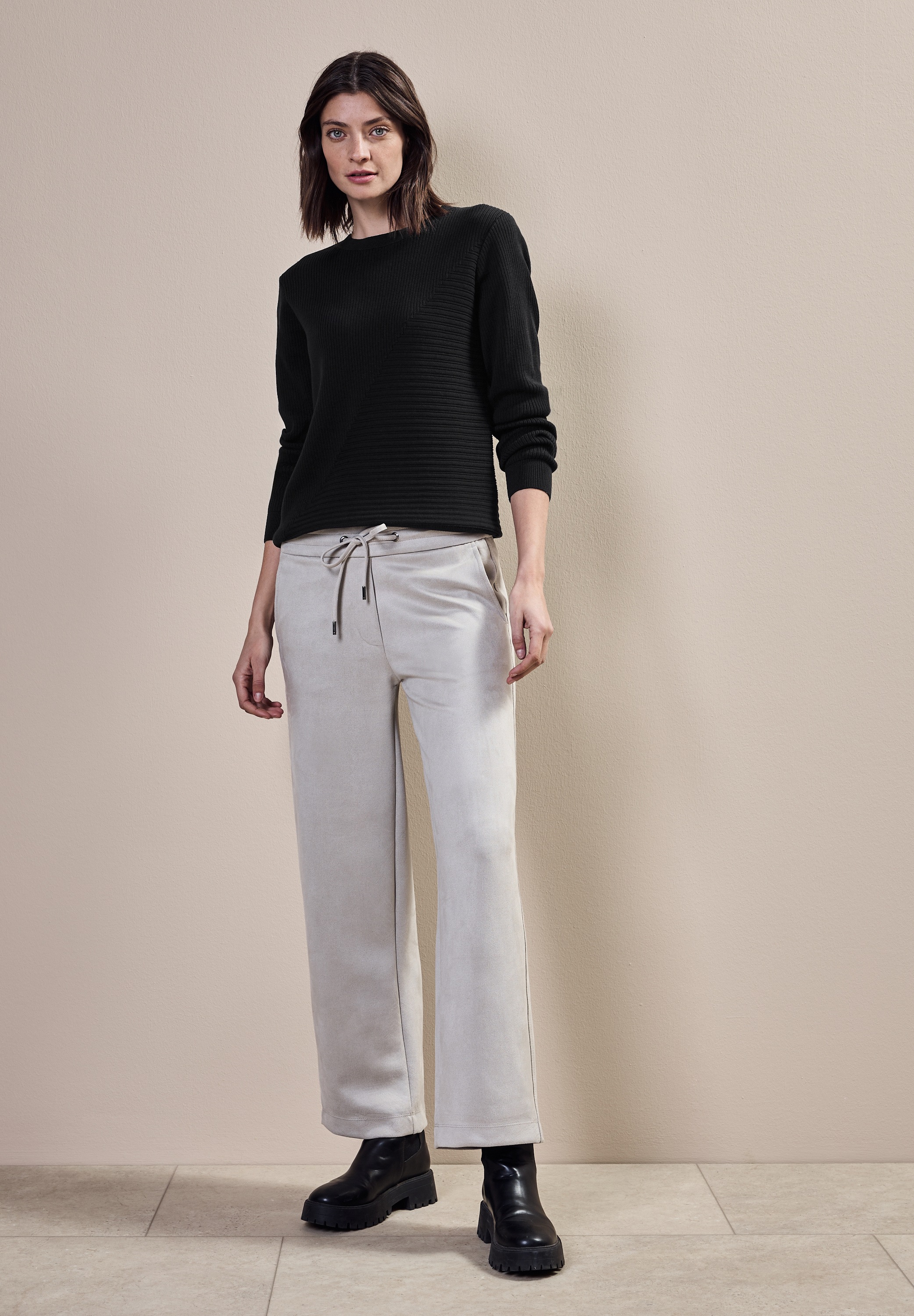 Cecil Strickpullover, aus reiner Baumwolle