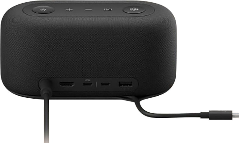 MICROSOFT Laptop-Dockingstation "Audio Dock", B:167,6mm H:80,2mm T:81mm, schwarz, Dockingstationen