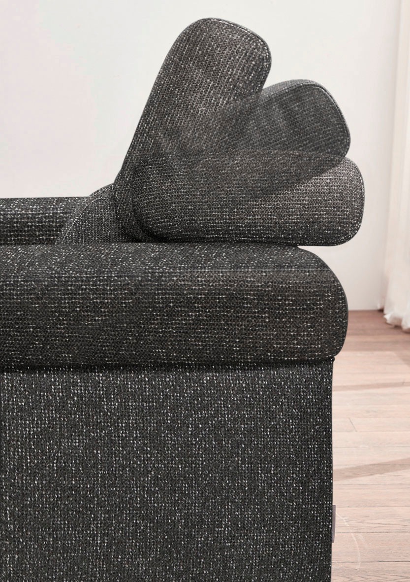 W.SCHILLIG 2-Sitzer »finn«, German Design Award 2016, Fußgestell Chrom glänzend, Breite 210 cm