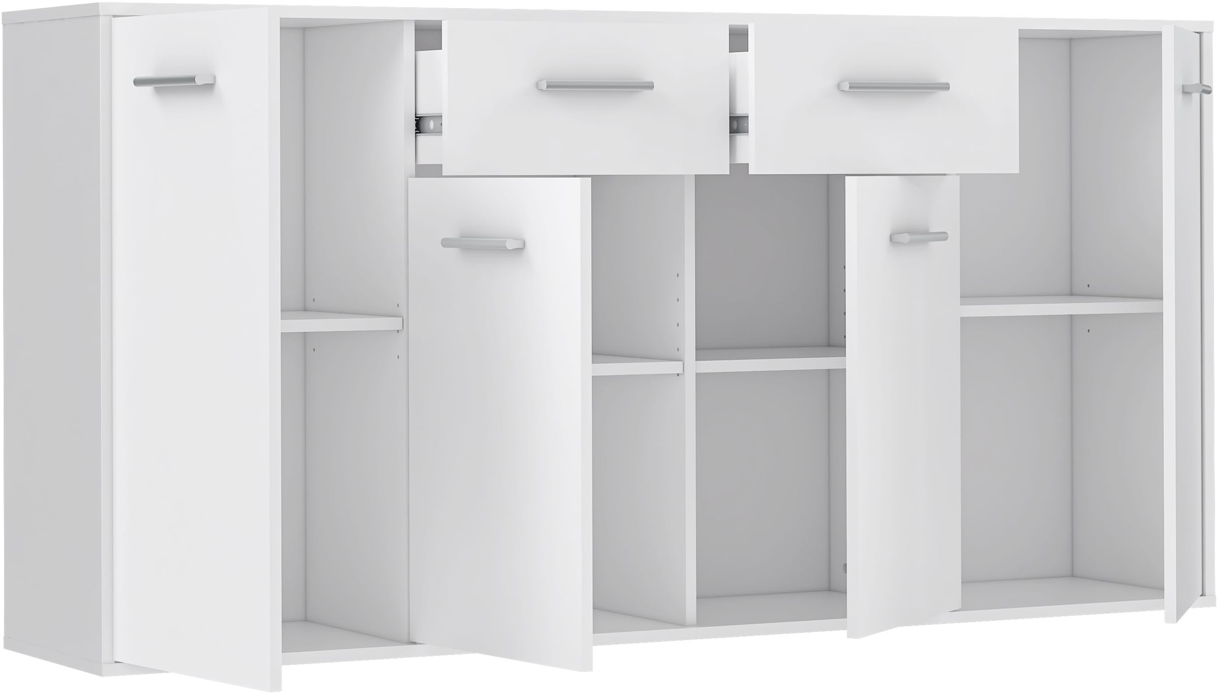 FORTE Sideboard »Sideboard, verschiedene Dekore, Schubkästen«