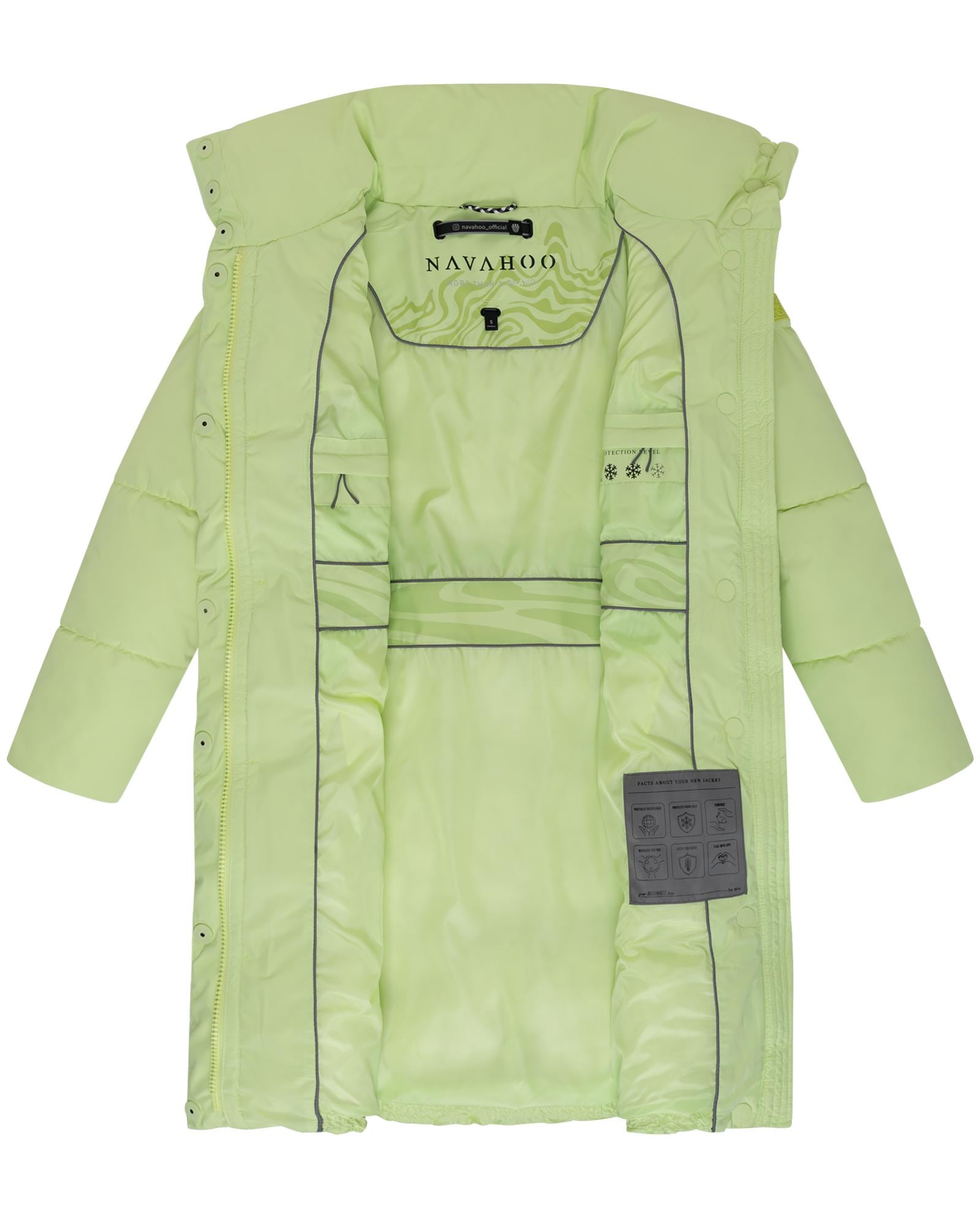 Navahoo Wintermantel »Wolkenkuss 14«, Winter Steppmantel