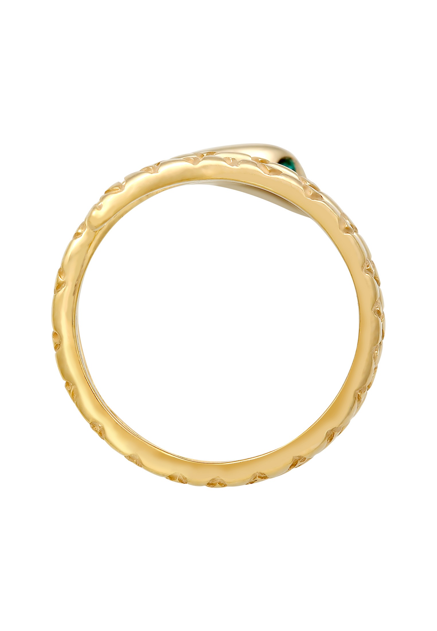 Elli Fingerring »Pinky Schlange Statement 925 Silber«