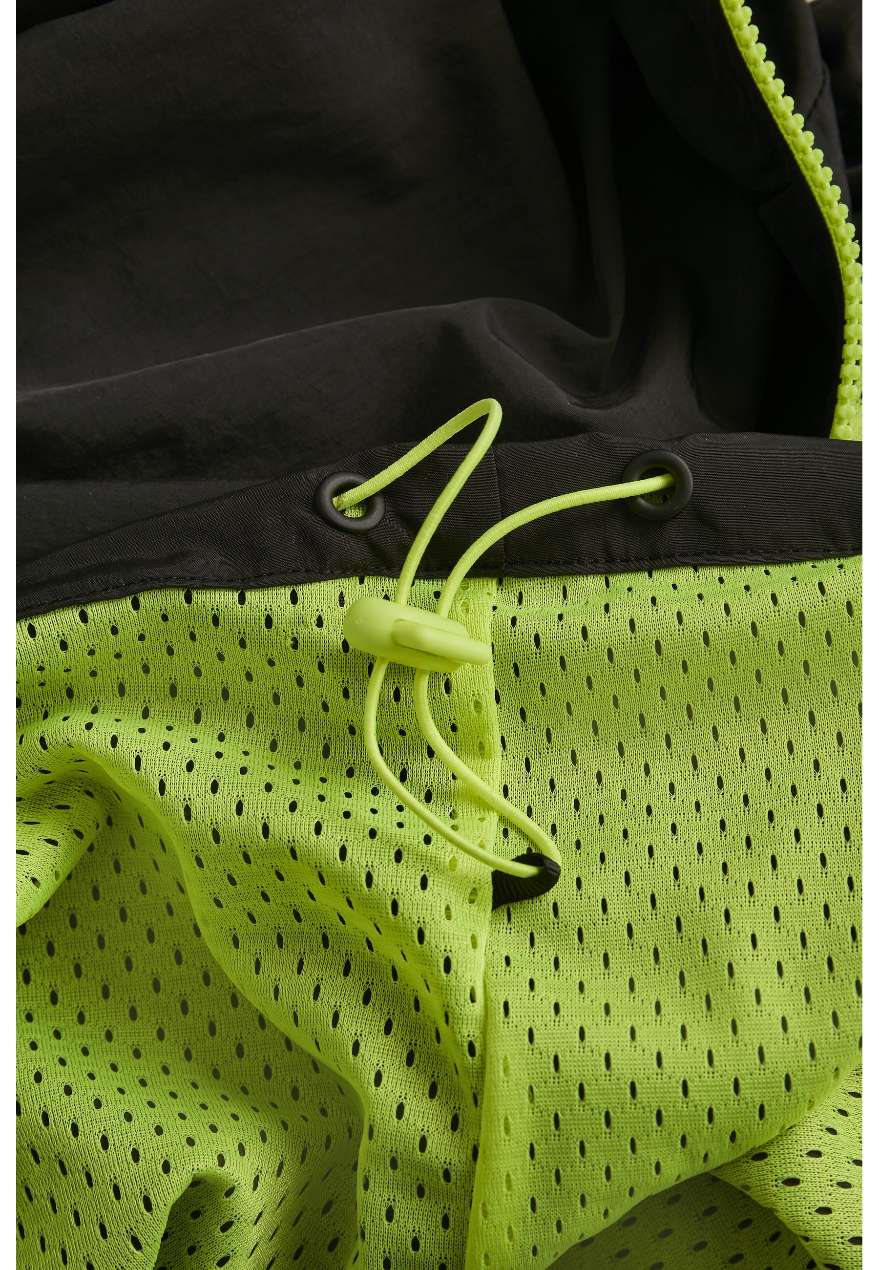 URBAN CLASSICS Anorak »Urban Classics Herren Contrast Pull Over Jacket« 1 Stk. tlg. mit Kapuze