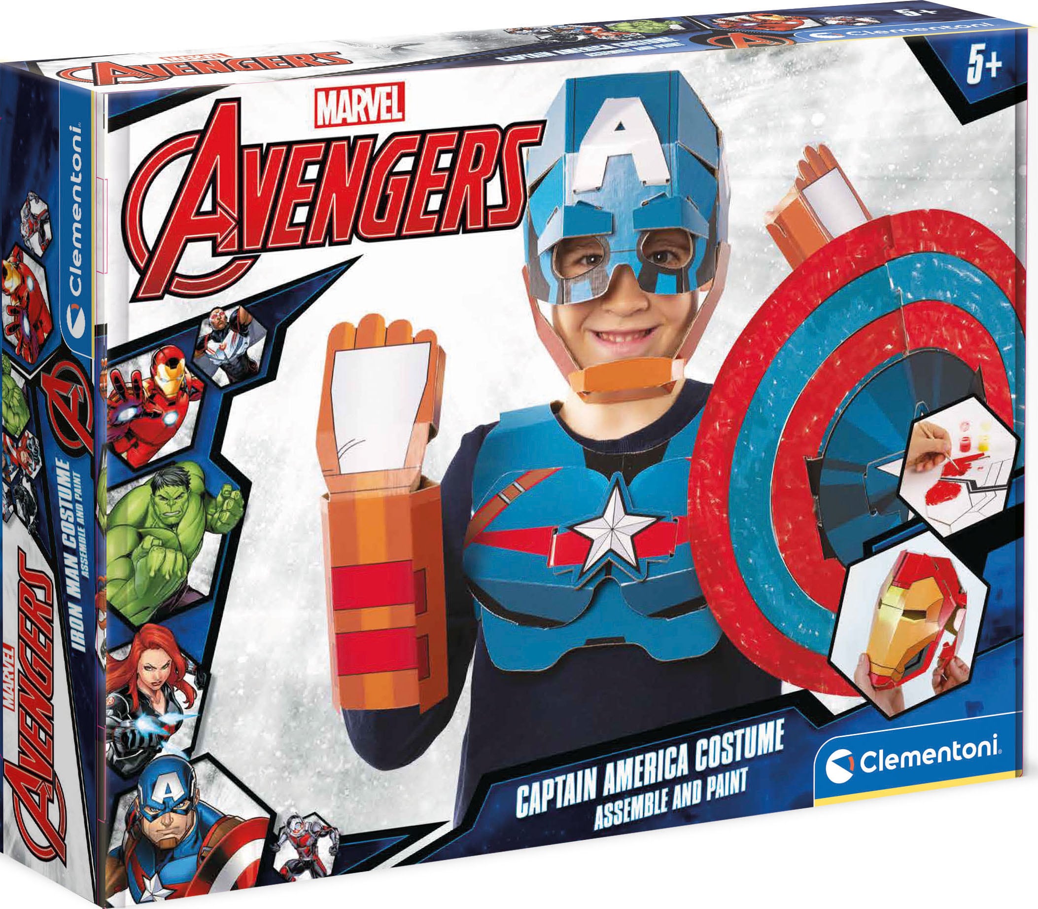 Clementoni® Kreativset »Maske, Captain America«, Made in Europe kaufen