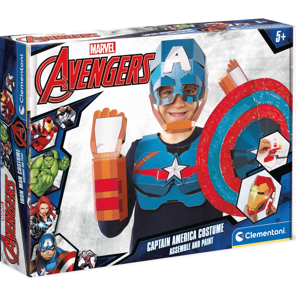 Clementoni® Kreativset »Maske, Captain America«