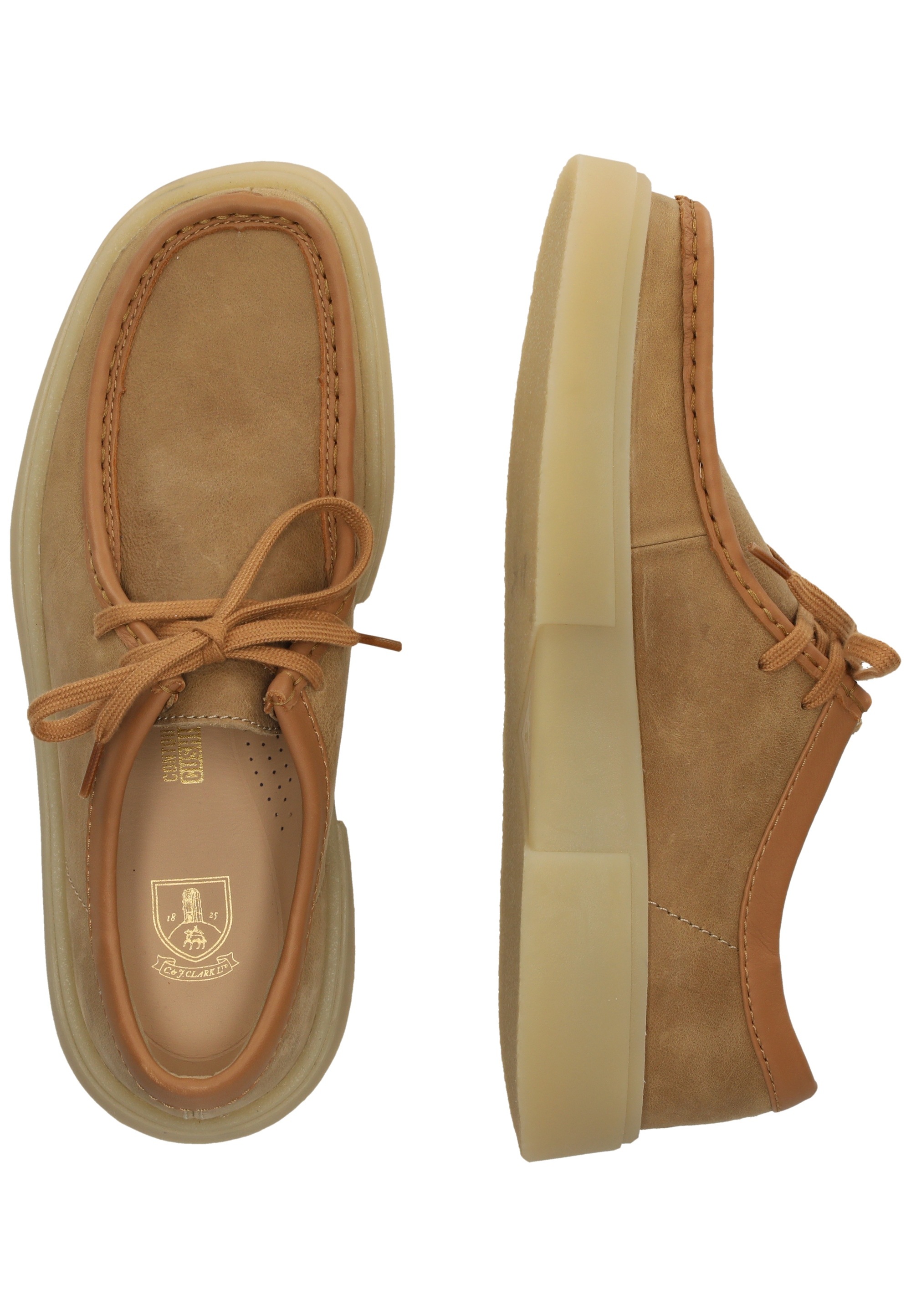 Clarks Schnürschuh »Torview«  mit angenehm weicher Dämpfung