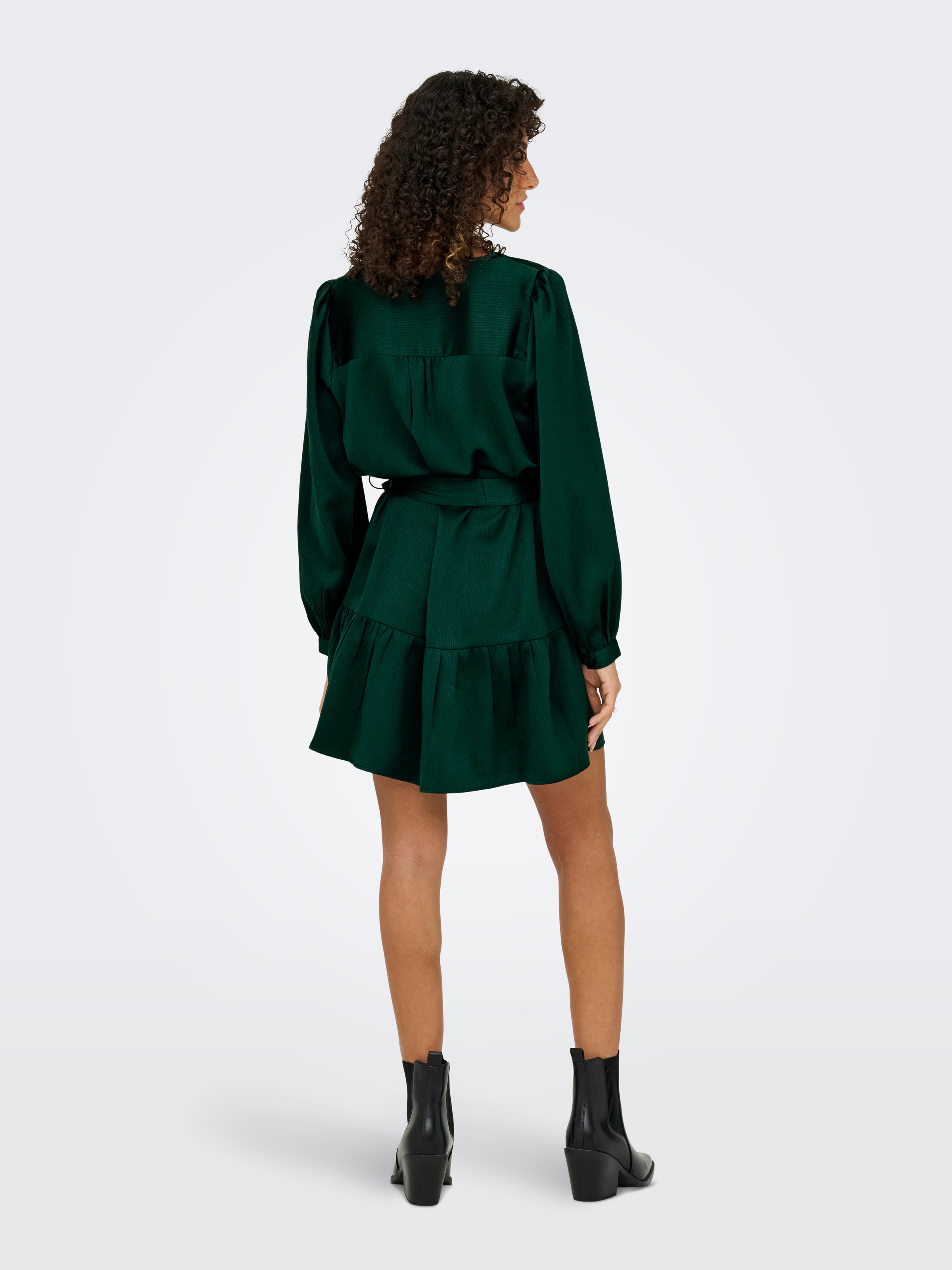 Thumbnail - ONLY Tunikakleid "ONLNEW ALENA LIFE L/S SHORT DRESS WVN" Sommerkleid