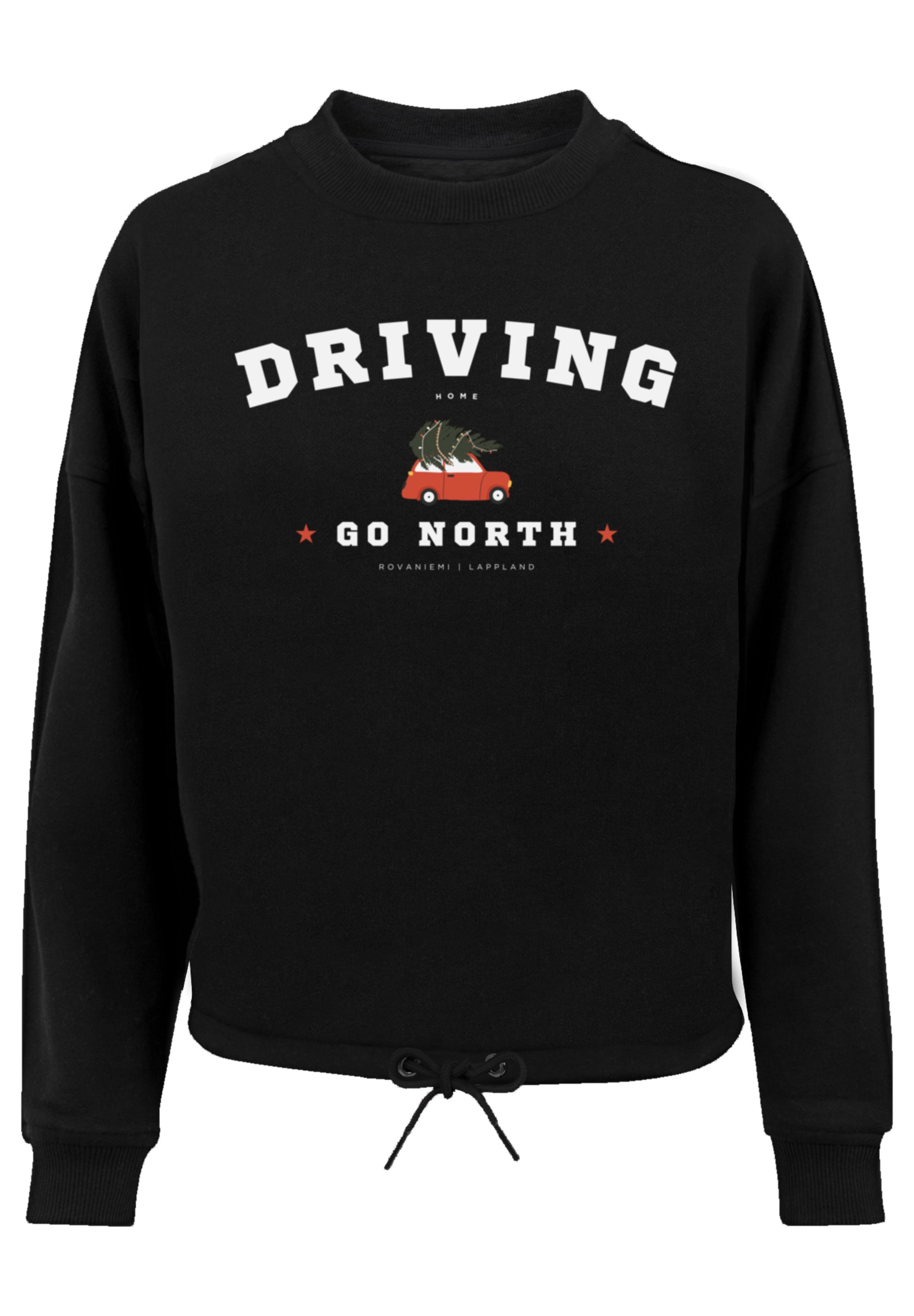 F4NT4STIC Sweatshirt »Driving Home Weihnachten«, Weihnachten, Geschenk, Logo