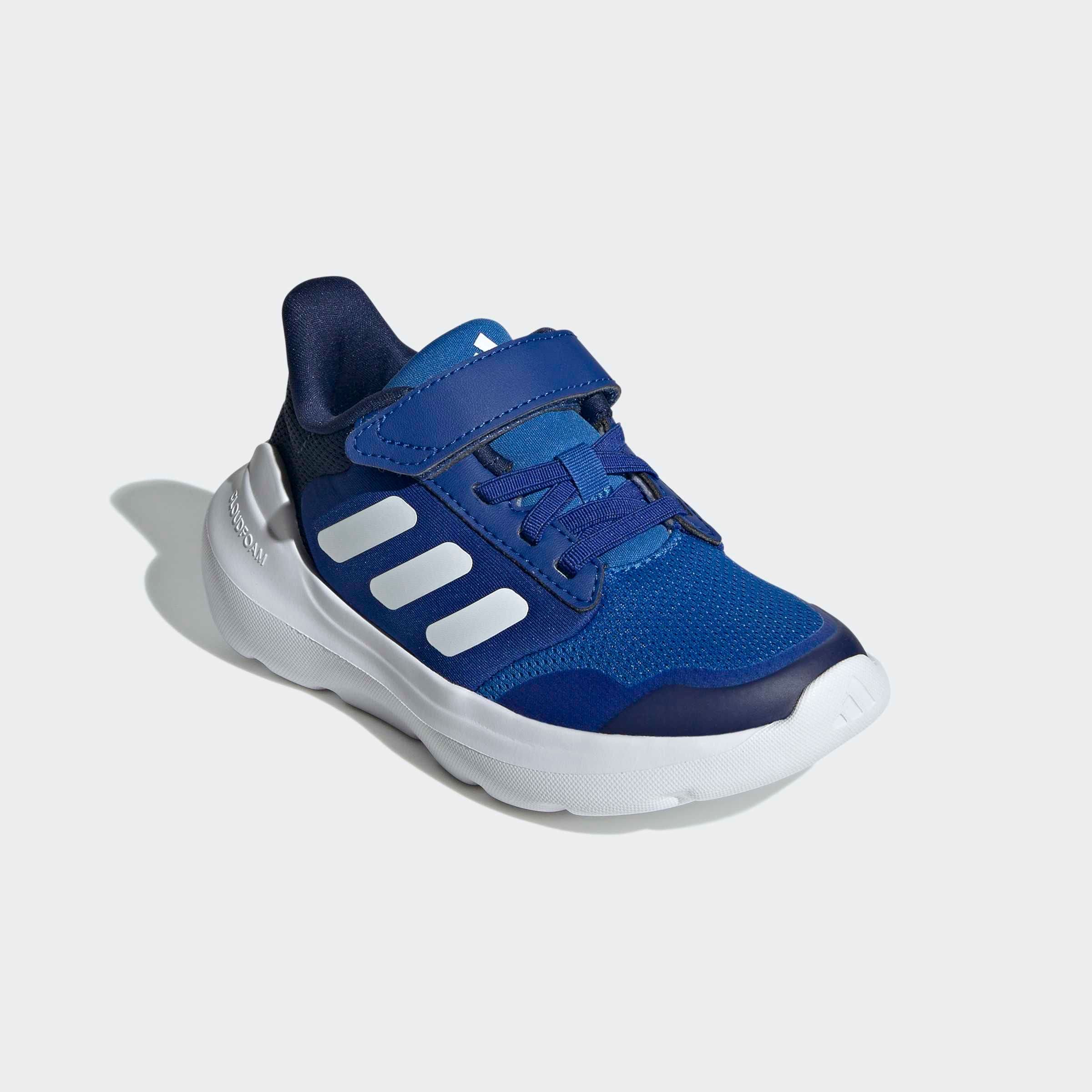 Sneaker ADIDAS SPORTSWEAR "TENSAUR RUN 2.0 KIDS", Mädchen, Gr. 31, blau (bright royal, ftwr weiß, dunkelblau), Synthetik, Textil, Schuhe Sneaker, mit Klettverschluss, für Kinder & Jugendliche