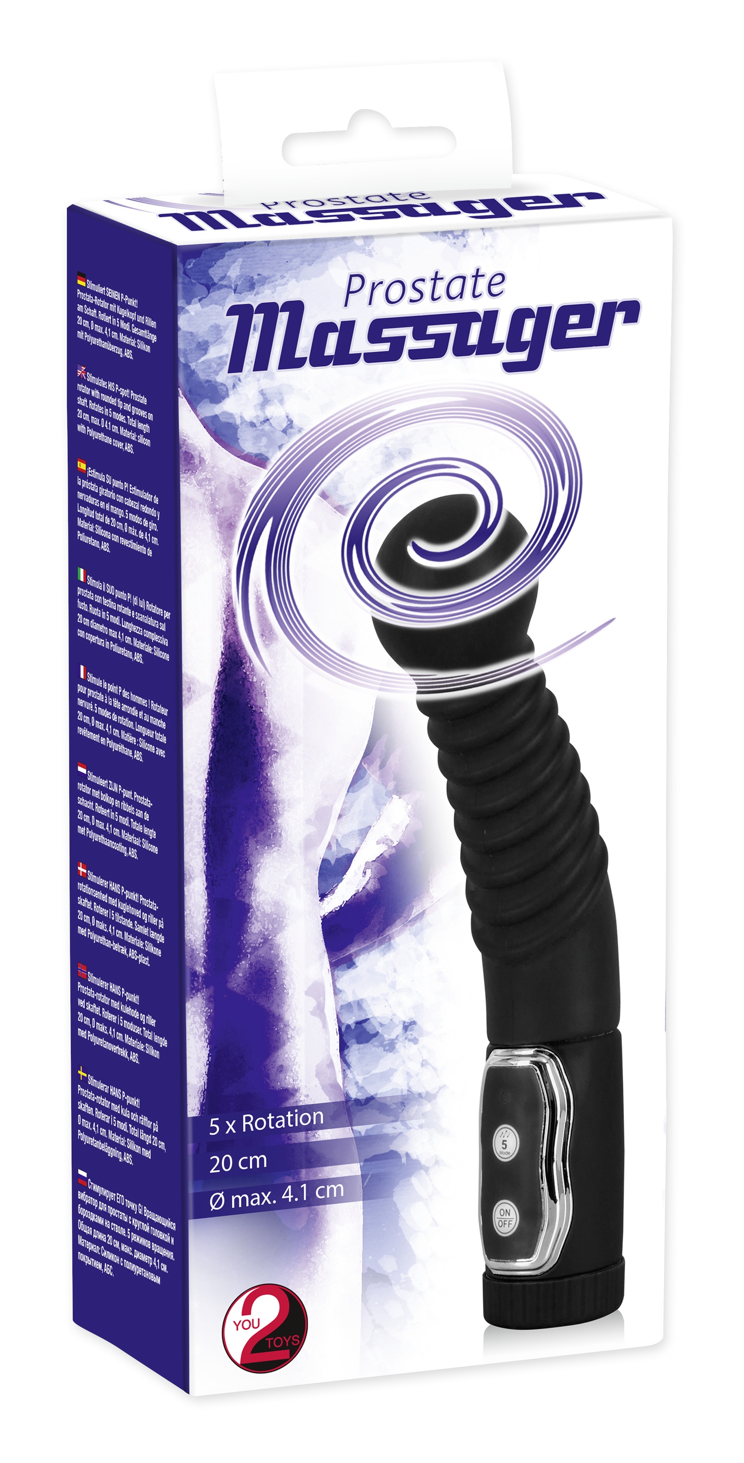 You2Toys Anal-Stimulator »Prostata-Rotator Prostate Massager« ()