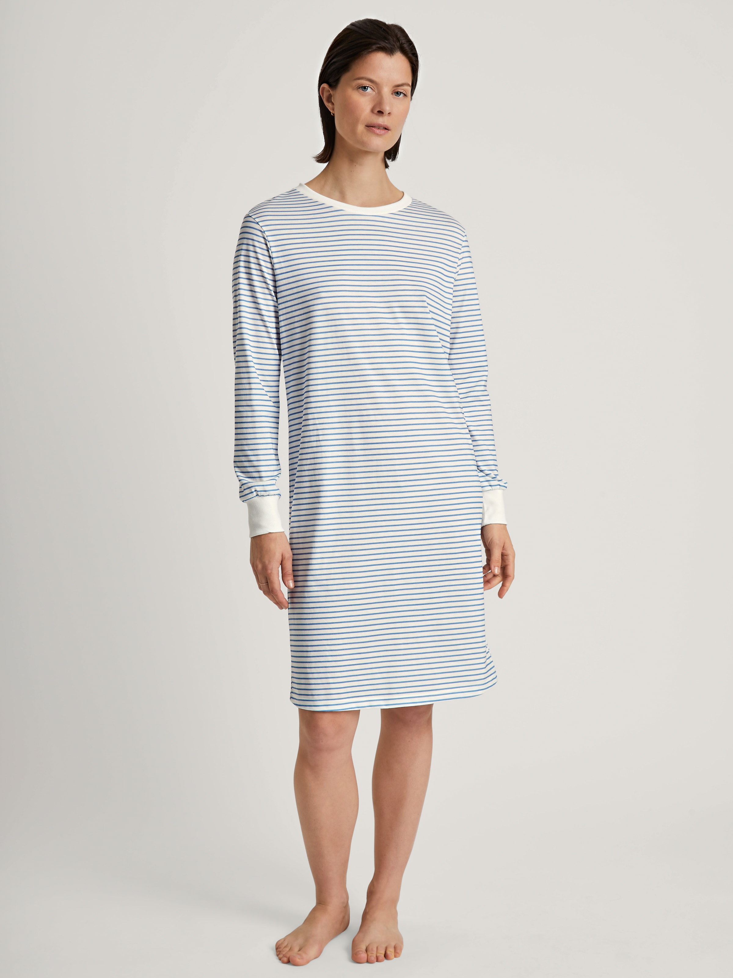 CALIDA Nachthemd "Cotton Stripes", leicht & atmungsaktiv, Pure Cotton, weic günstig online kaufen