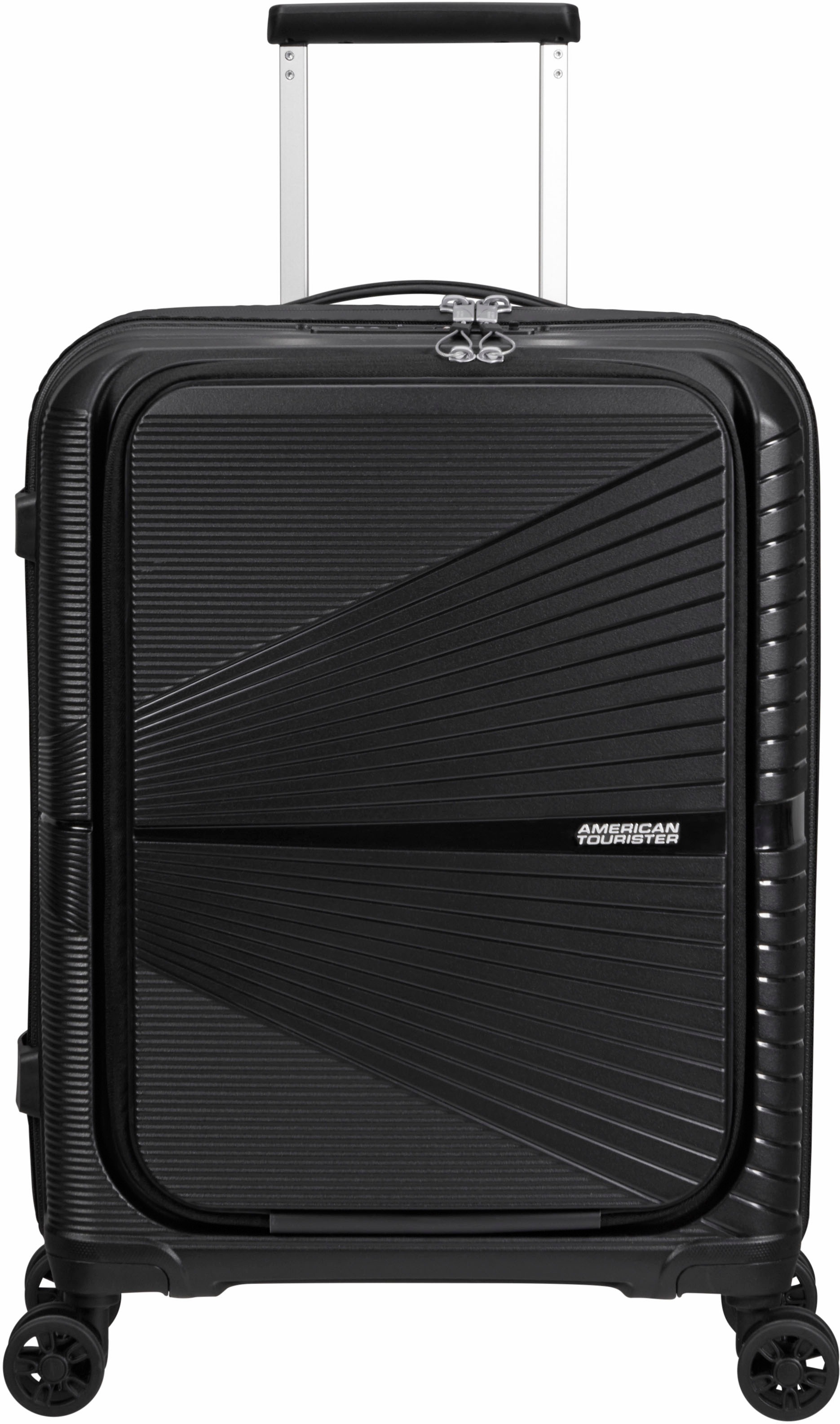 American Tourister® Hartschalen-Trolley »Airconic, 55 cm (20 cm)«, 4 Rollen, mit 15,6-Zoll Laptopfach, Tabletfach und USB-Schleuse