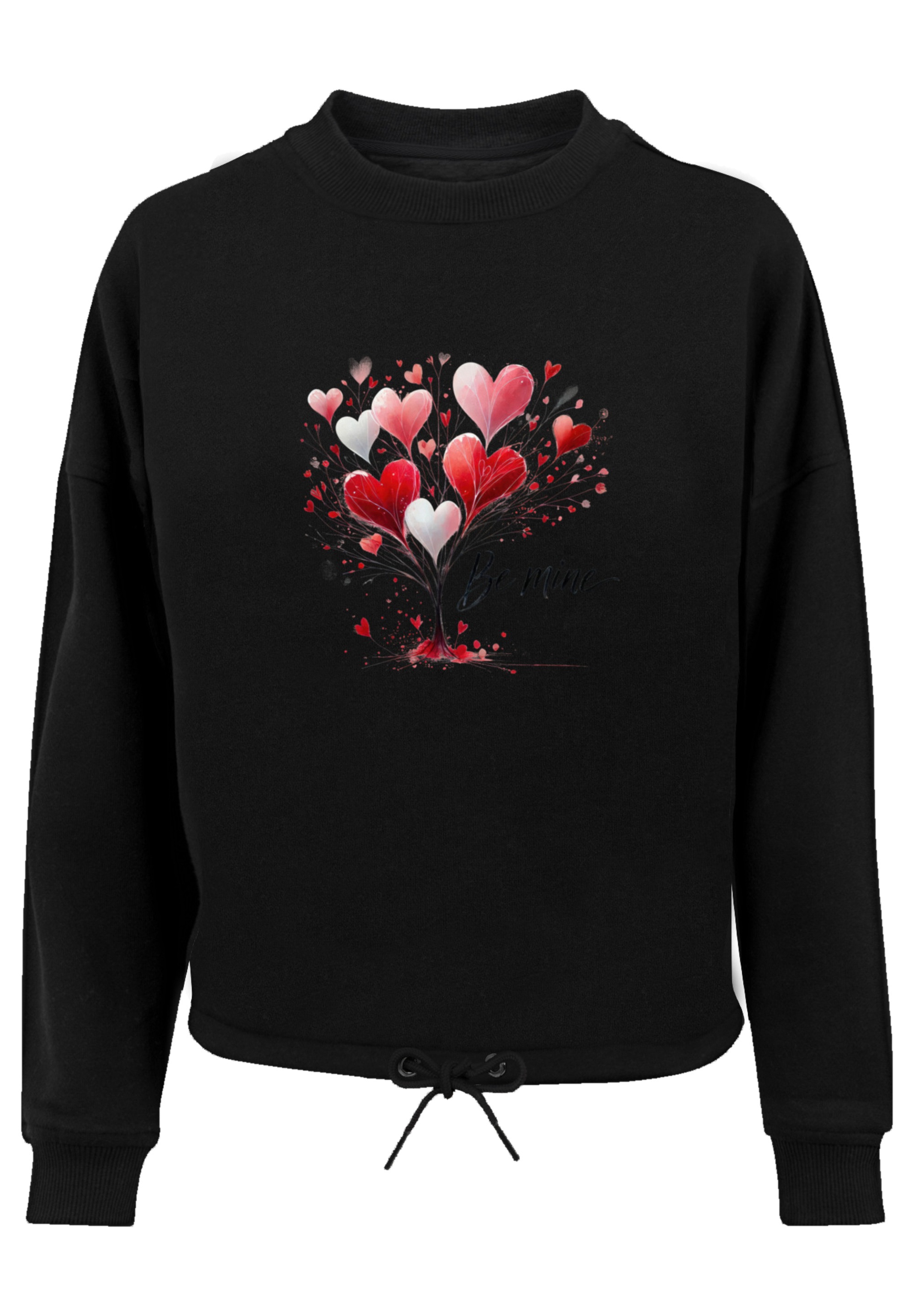 F4NT4STIC Sweatshirt »Herzbaum Be Mine!«, Premium Qualität