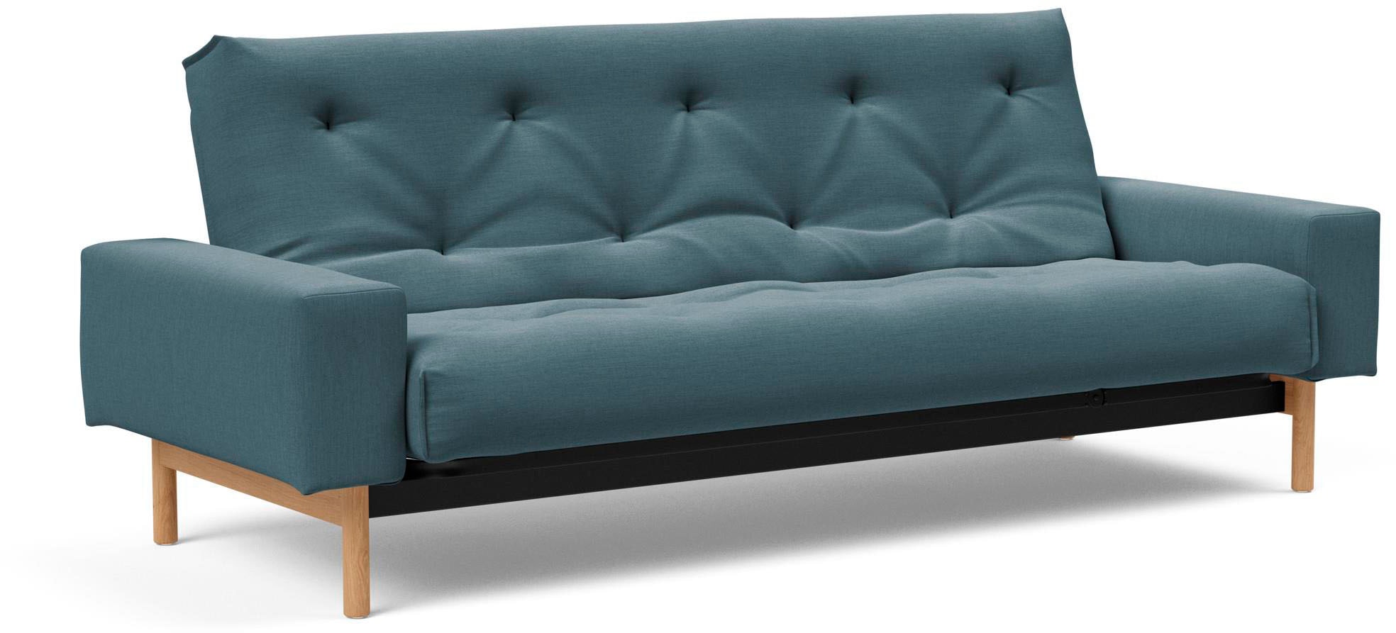 INNOVATION LIVING ™ Schlafsofa »MIMER hochwertige Schlaffunktion, aktuelles Design und extra Komfort,«, Taschenfederkernmatratze, Breite Liegefläche 140 cm