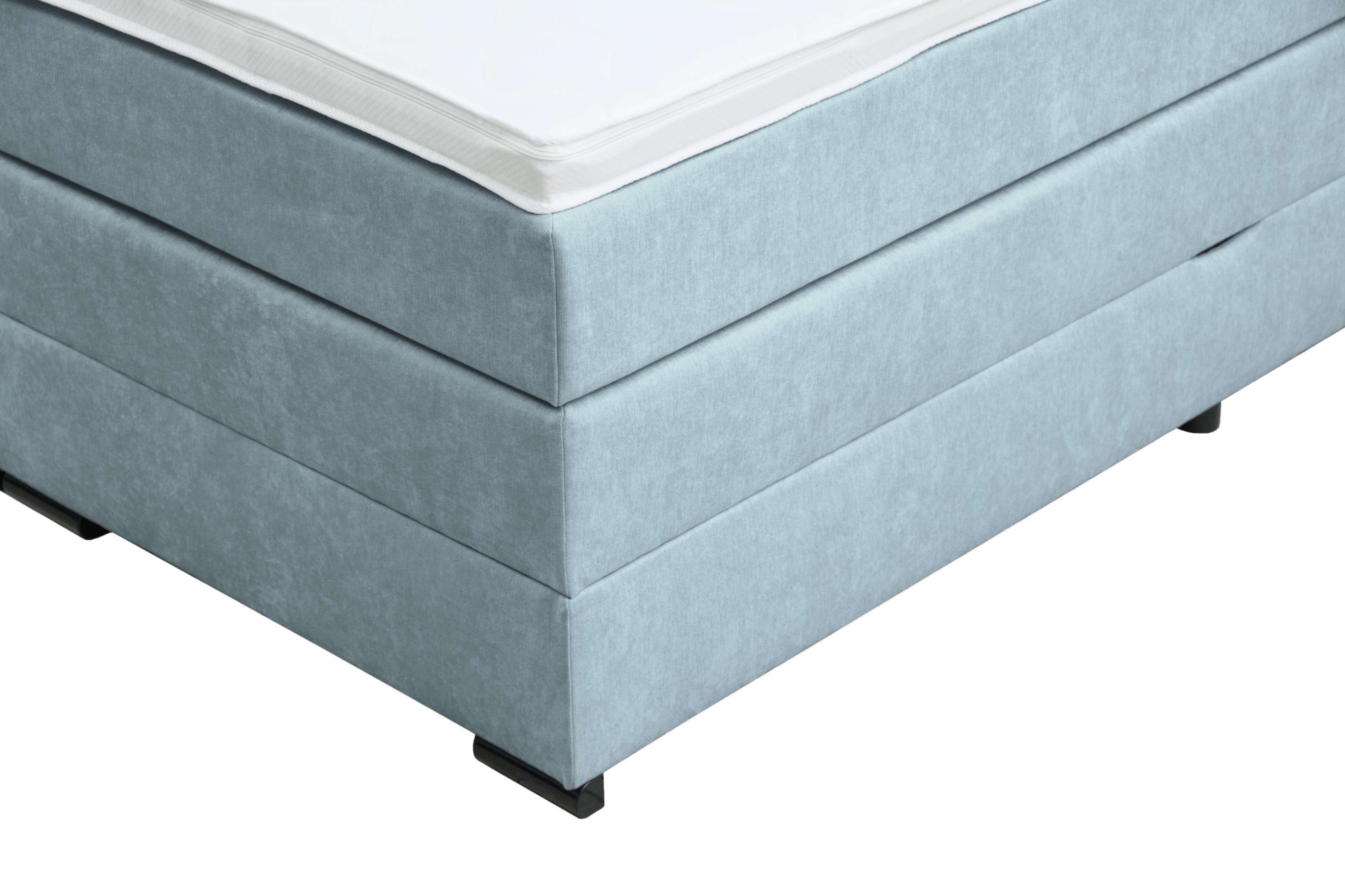 Home affaire Boxspringbett »Köln, Doppelbett, Polsterbett, Federkernbett, Komforbett, 160, 180 cm« inkl. Topper, zwei Bettkästen, Taschen-Federkernmatratze, Härtegrad 3