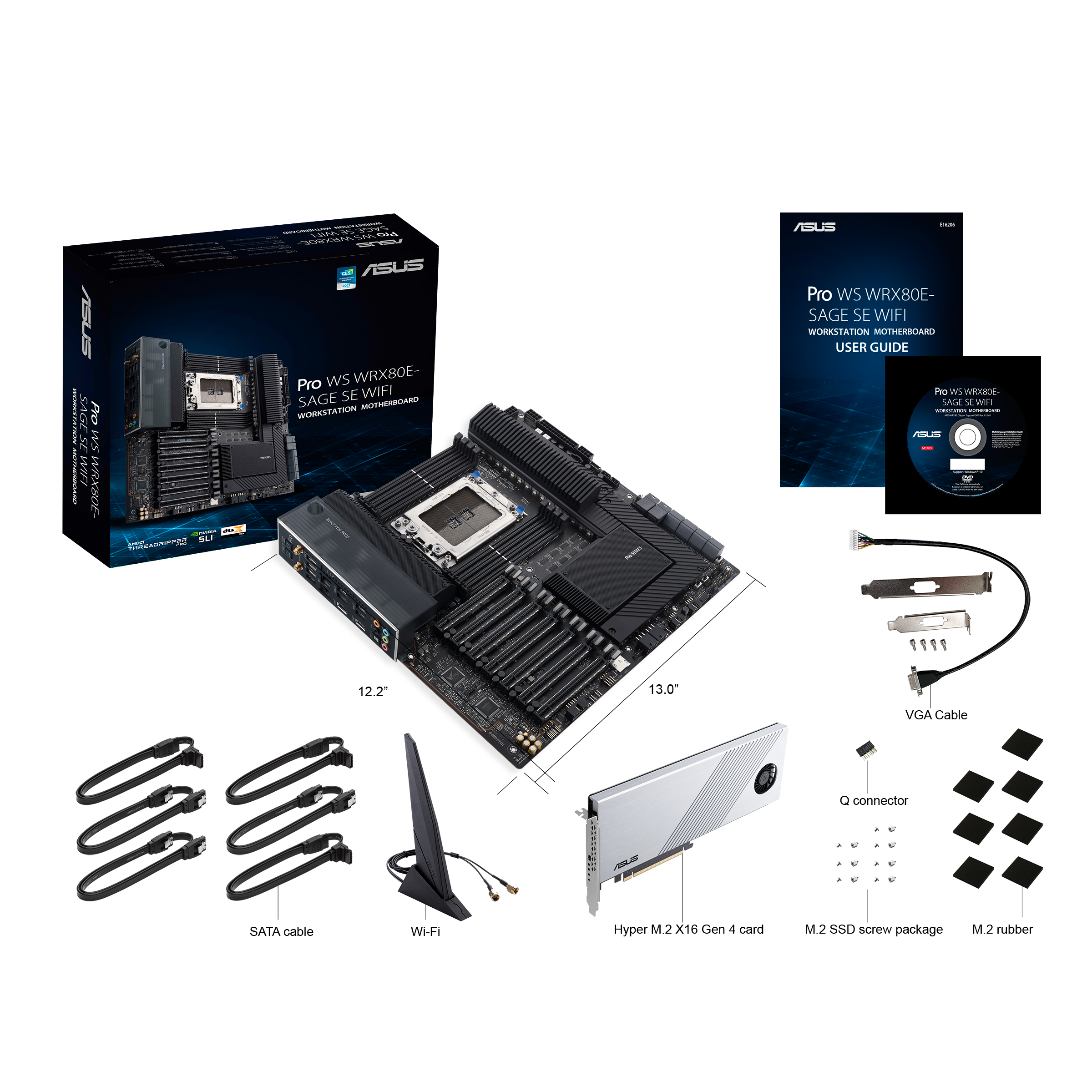 Asus Mainboard »PRO WS WRX80E-SAGE SE WIFI II«