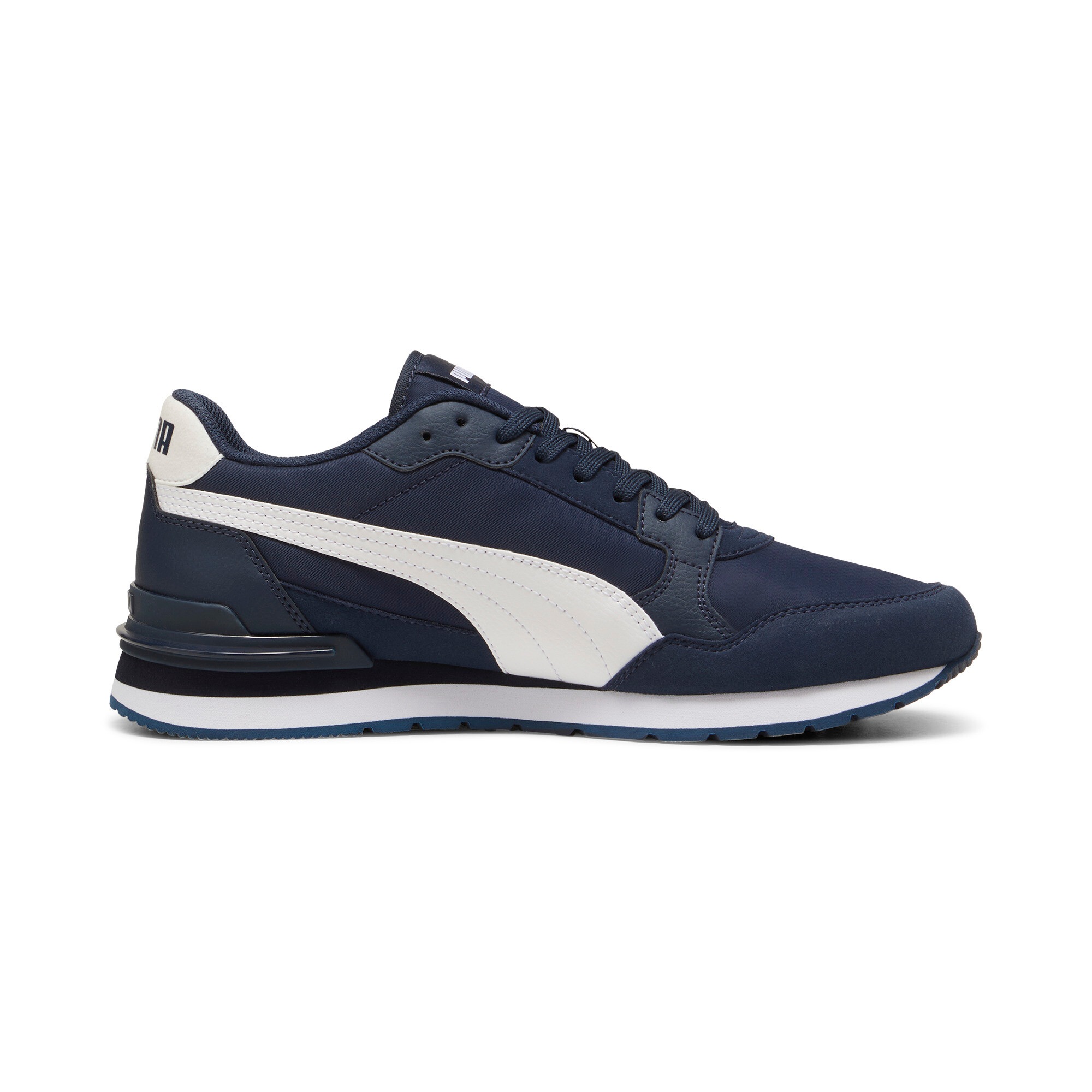 Sneaker PUMA "ST RUNNER V4 NL", Damen, Gr. 47, club navy, puma weiß, Textil, Schuhe Sneaker, atmungsaktives Obermaterial aus Textil, innen weich gepolstert 2