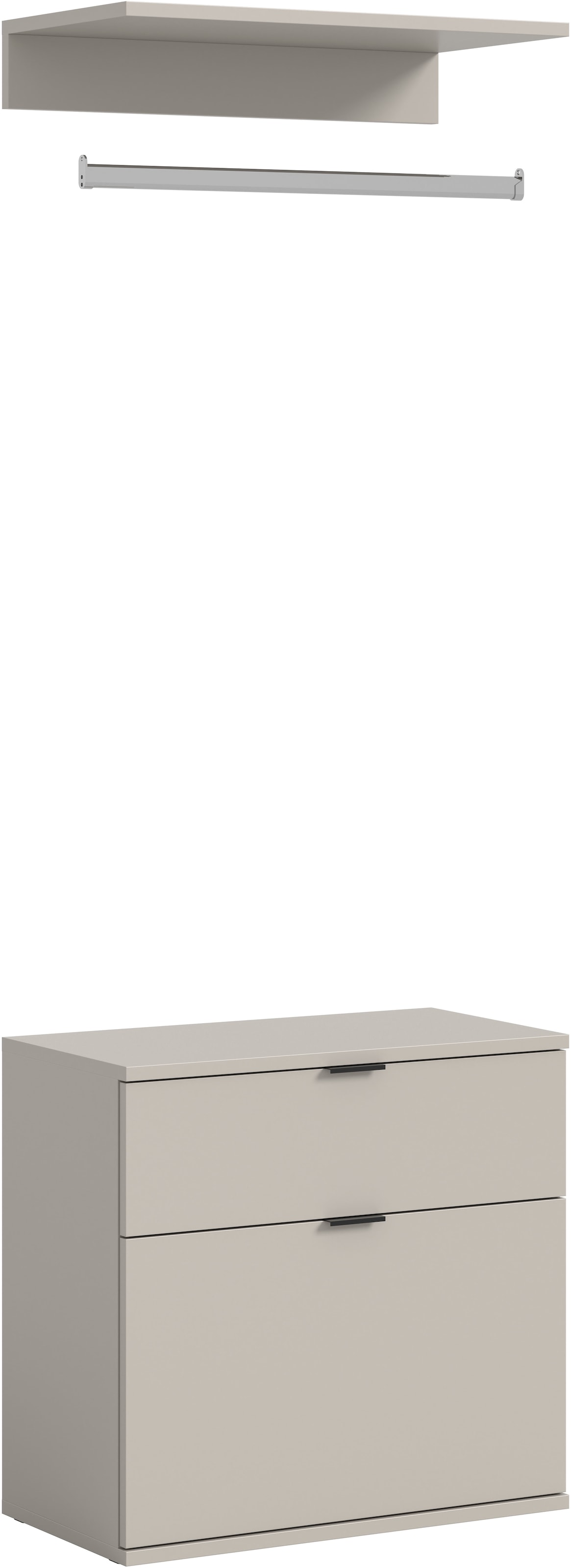 Home affaire Garderoben-Set "TRONDHEIM, 3-teilig, Breite 61 cm, Zwischenbauelement" nicht einzeln nutzbar, nur in Kombination mit Schränken der Serie, 3 Stk. tlg.