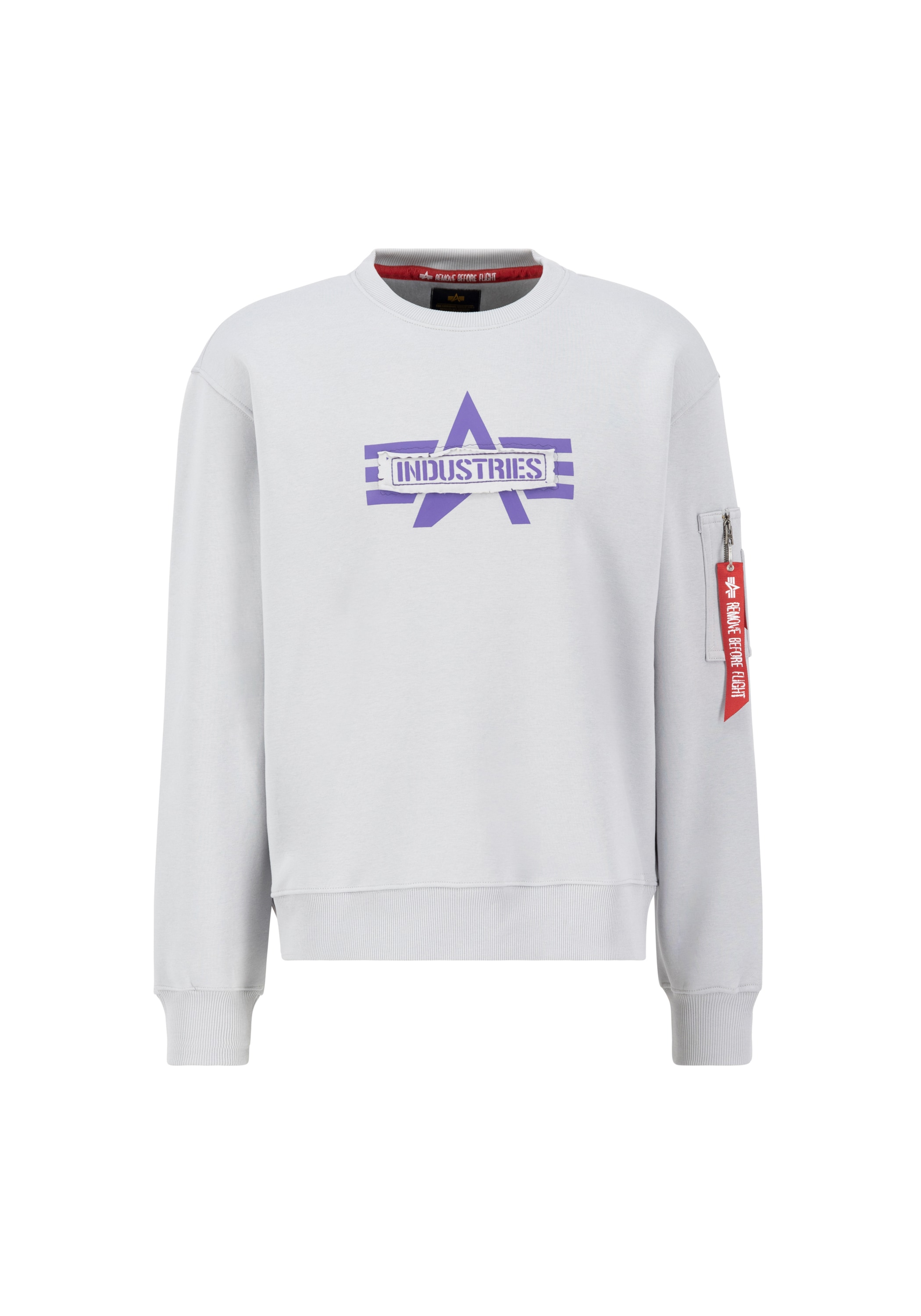 Alpha Industries Sweater "Alpha Industries Men - Sweatshirts Logo Edge Crewneck"