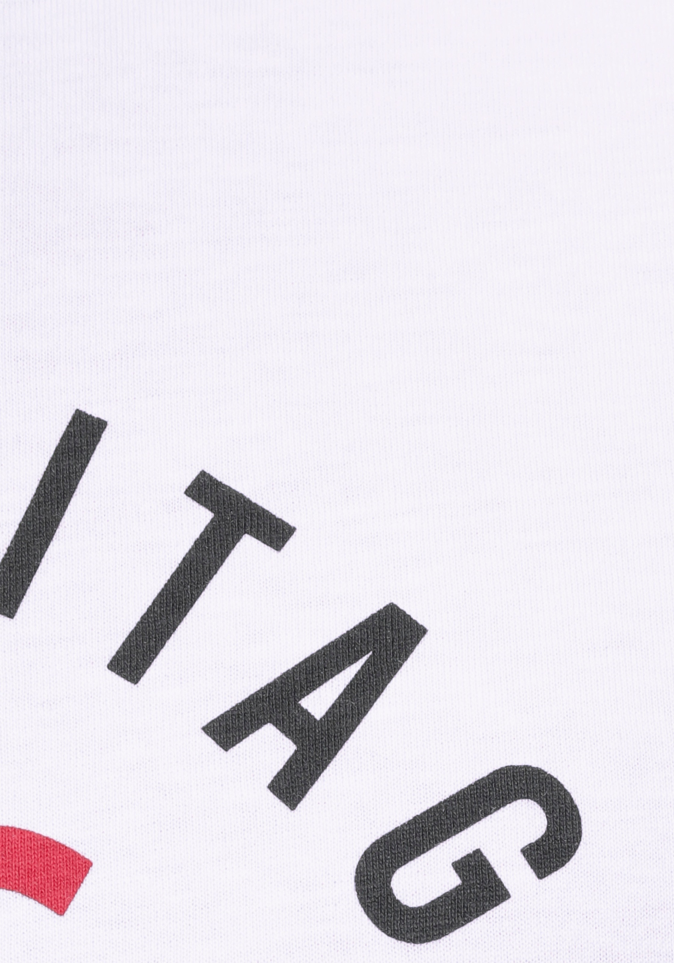 H.I.S Rundhalsshirt, Kurzarm, schmale Passform, mit Print, Rundhals, aus Baumwolle