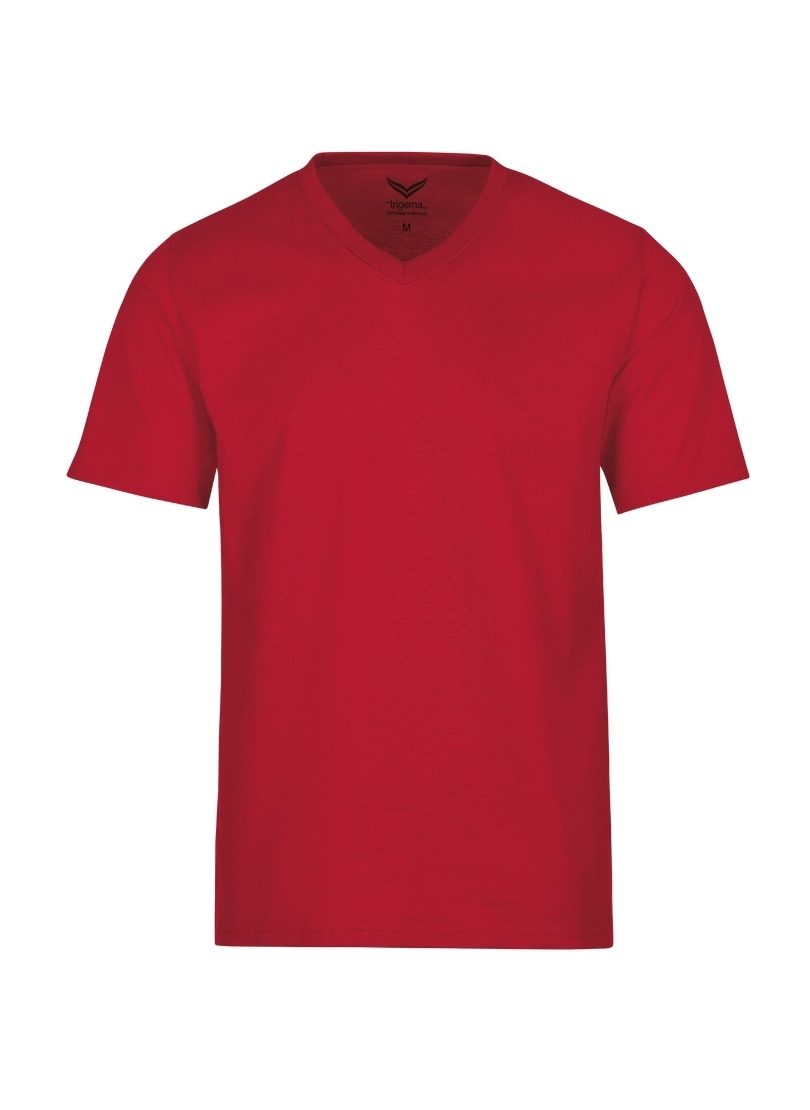 Trigema T-Shirt »TRIGEMA V-Shirt DELUXE« ▷ kaufen | BAUR | Sport-T-Shirts