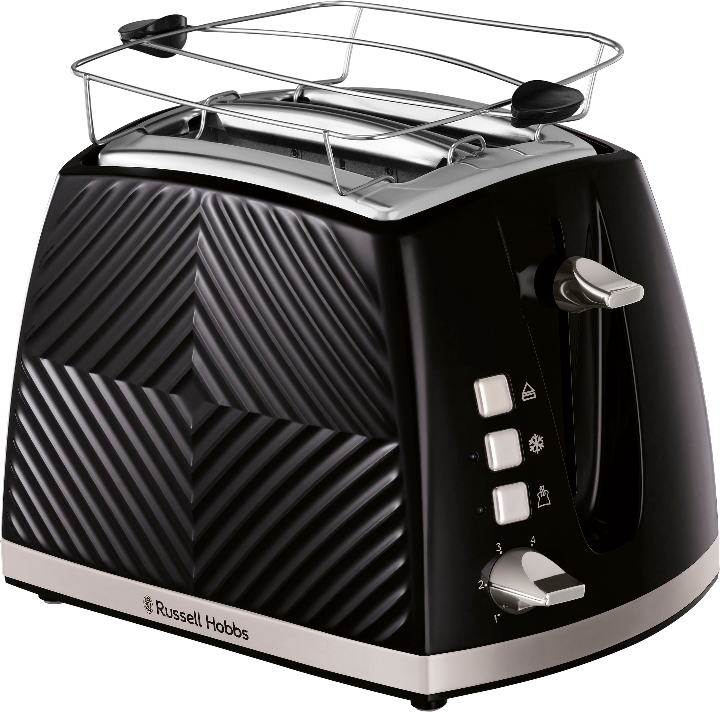 RUSSELL HOBBS Toaster »Groove 26390-56 juoda spalva ...