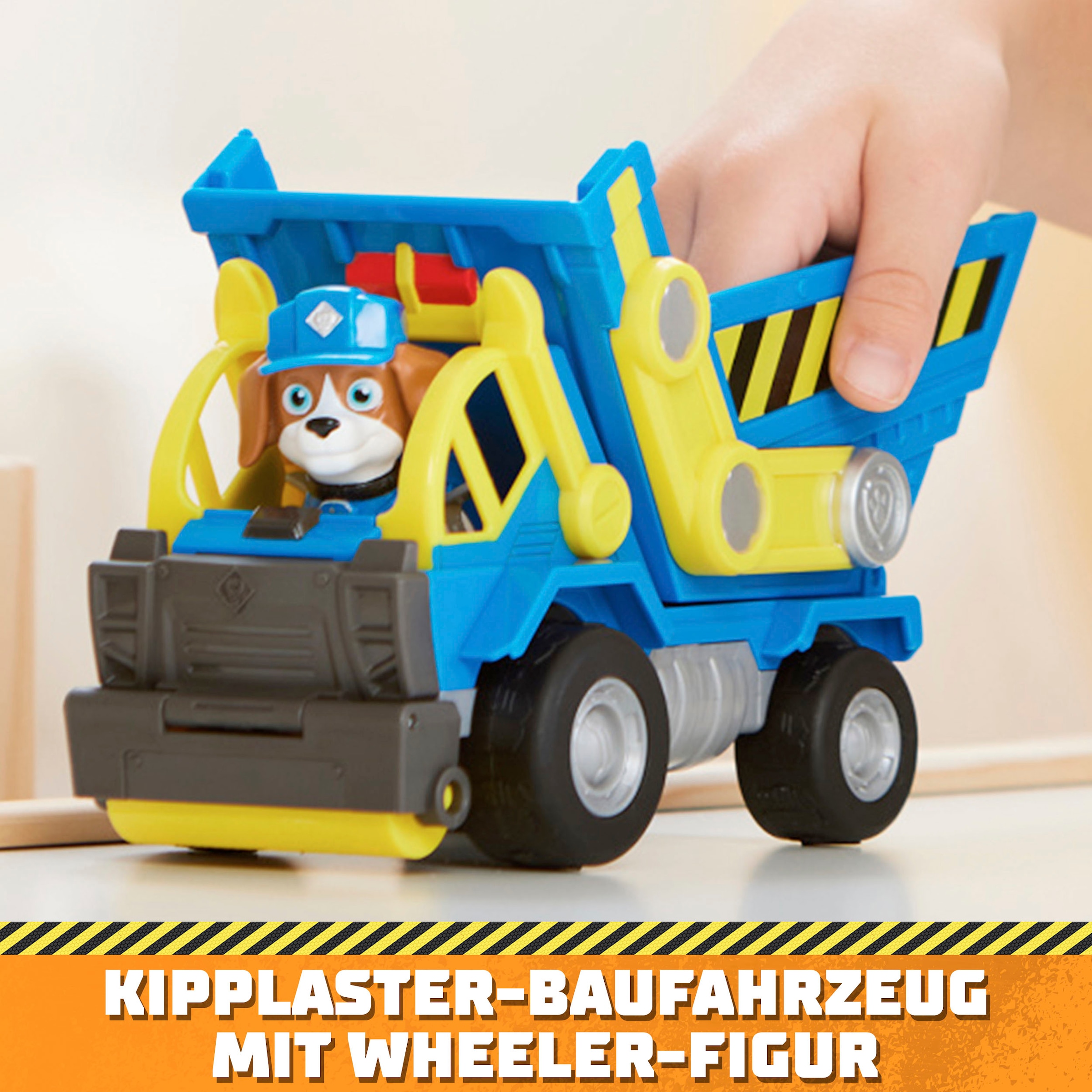 Spin Master Spielzeug-Auto »Rubble & Crew - Core Vehicle Solid Wheeler«