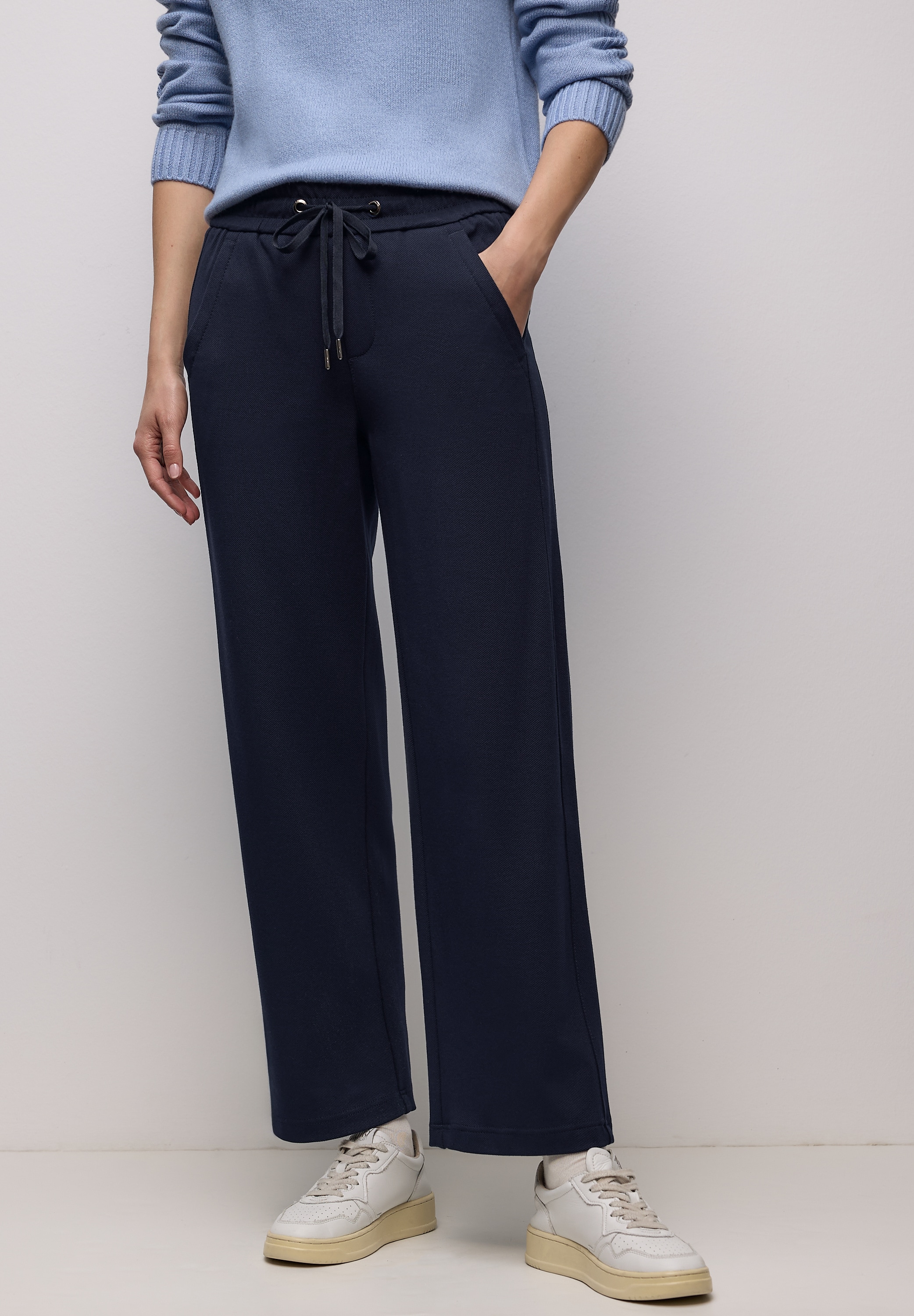 STREET ONE Stoffhose Middle Waist günstig online kaufen