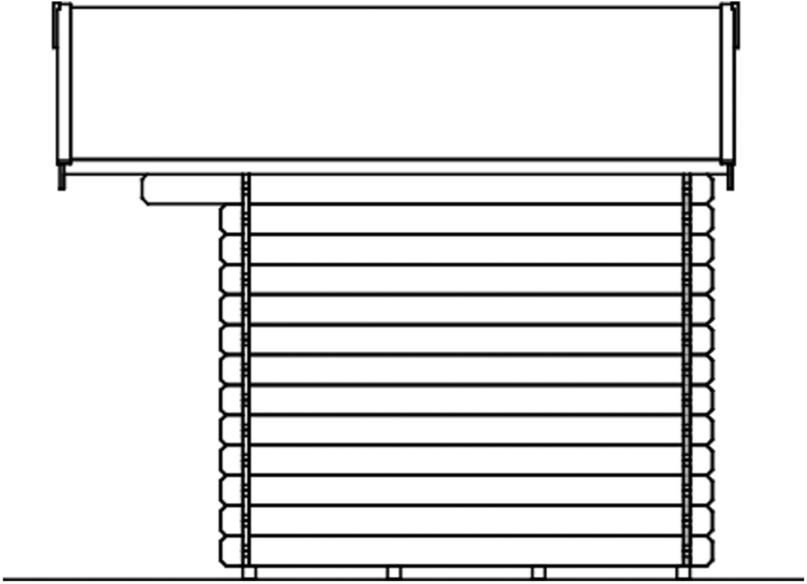 Skanholz Gartenhaus »Como 1«
